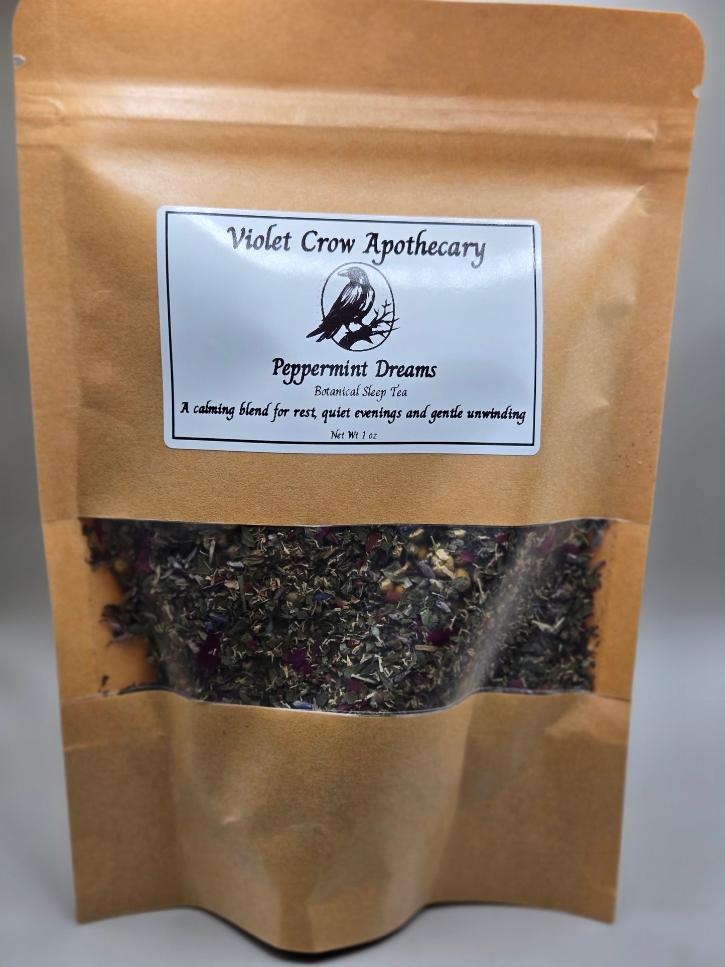 Calming Herbal Blends – Calming Nights or Peppermint Dreams | Relaxing Loose Leaf Tea – 1oz