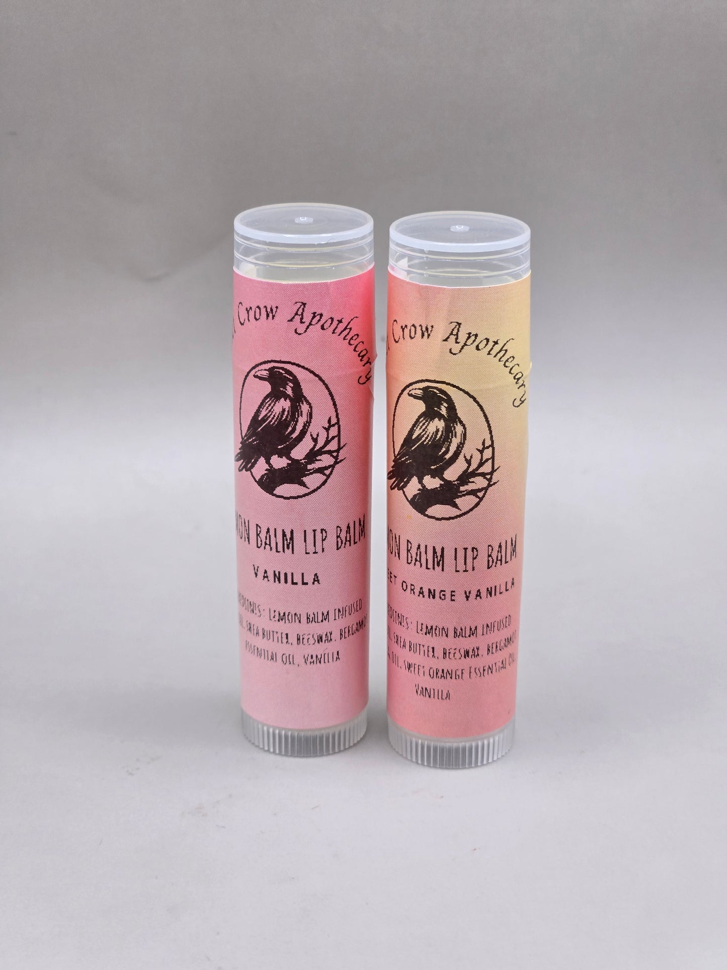 Lemon Balm Lip Balm Tubes