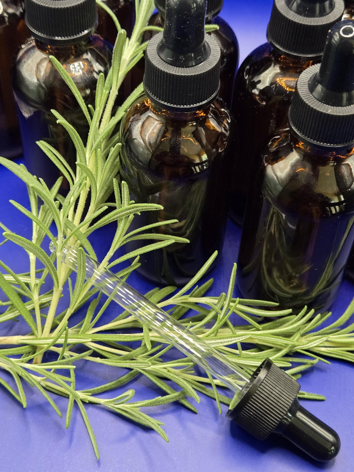 Rosemary Lavender Scalp Oil: Handmade Infused Hair Treatment