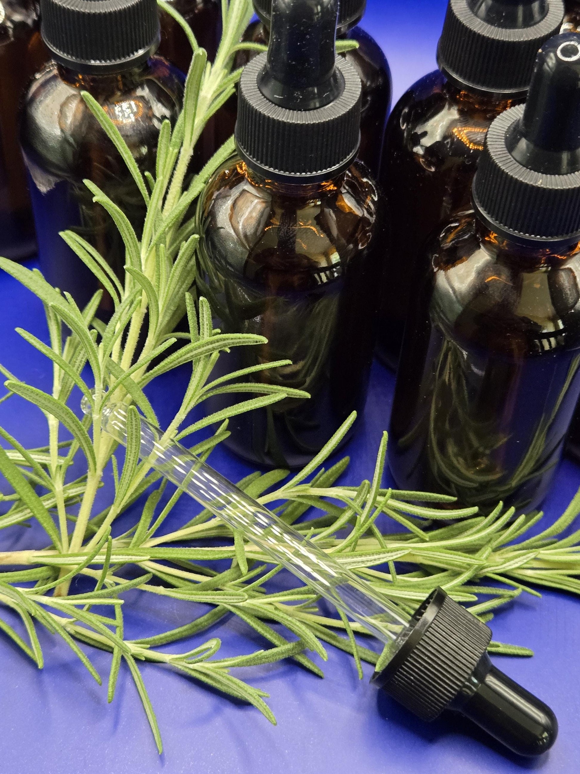 Rosemary Lavender Scalp Oil: Handmade Infused Hair Treatment