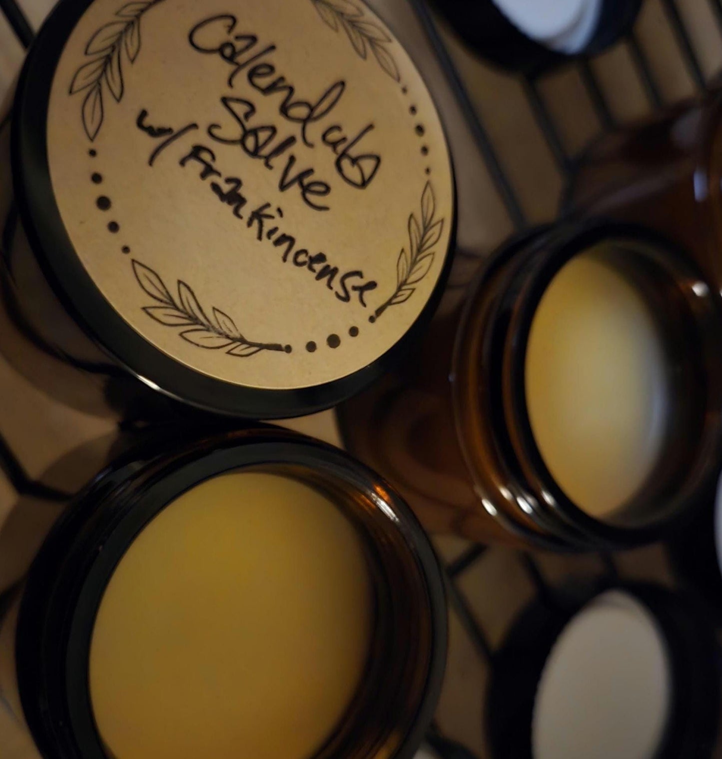 Calendula Frankincense Salve: Calendula Infused, Organic Beeswax