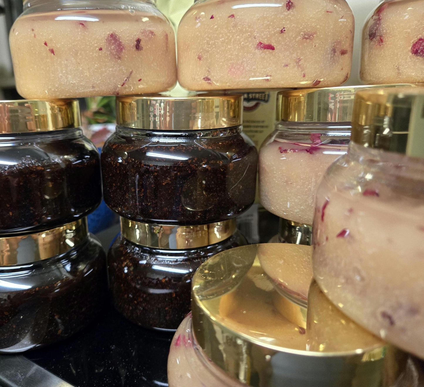 Coffee Sugar Scrub: Vanilla Latte Natural Exfoliating Scrub