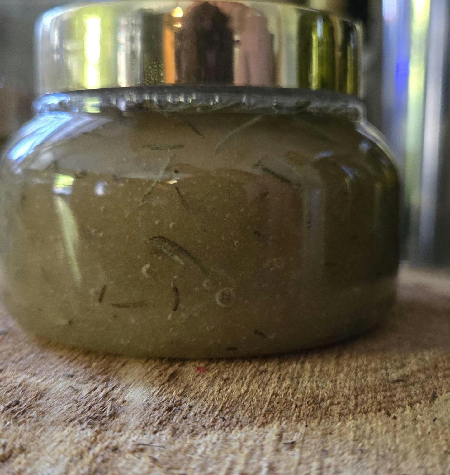 Rosemary Body Scrub – All-Natural Sugar Exfoliant | Hydrating & Nourishing Botanical Skin Polish