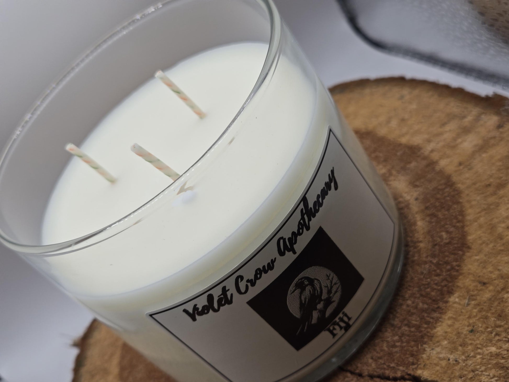 Aromatherapy Soy Candle: 14oz 3-Wick, Scented