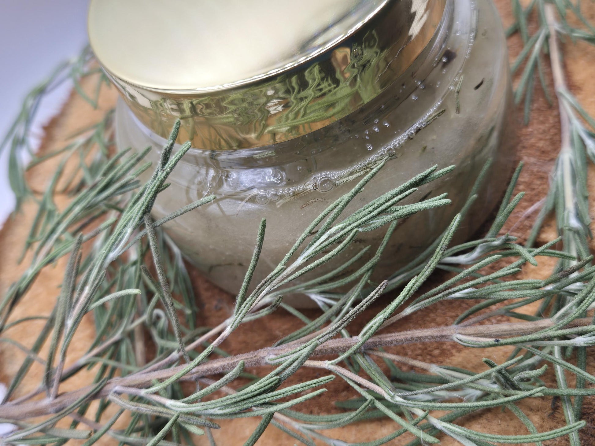 Rosemary Body Scrub – All-Natural Sugar Exfoliant | Hydrating & Nourishing Botanical Skin Polish