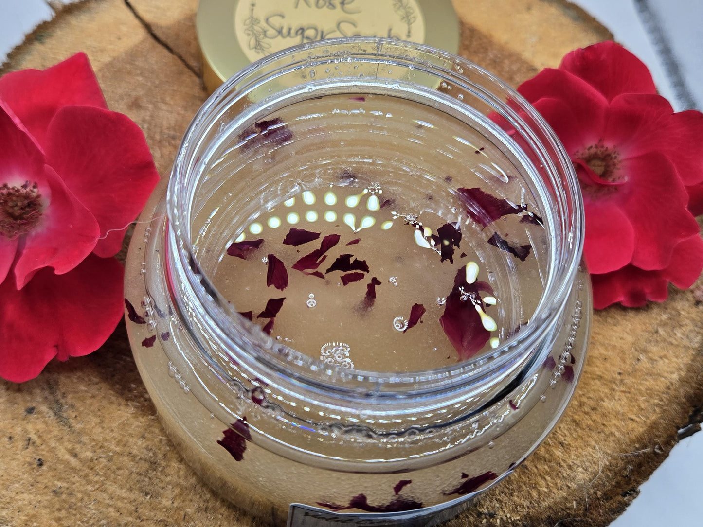 Rose Sugar Scrub: Natural Exfoliating Body Polish