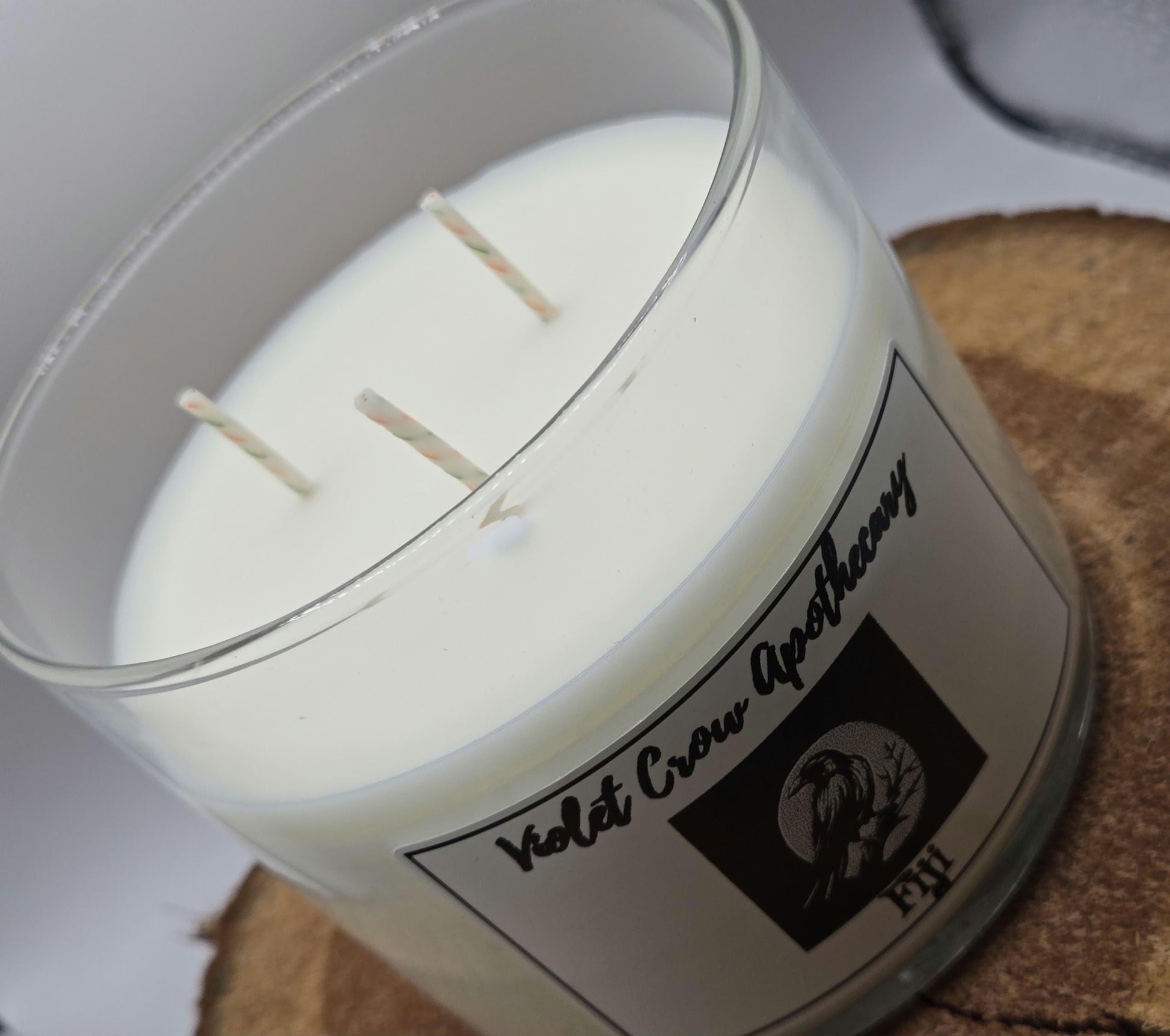 Aromatherapy Soy Candle: 14oz 3-Wick, Scented