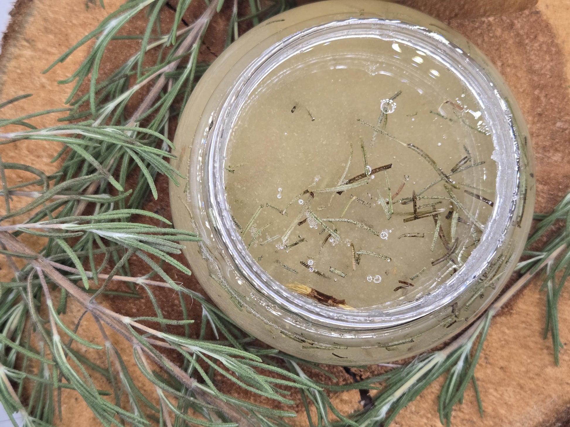 Rosemary Body Scrub – All-Natural Sugar Exfoliant | Hydrating & Nourishing Botanical Skin Polish