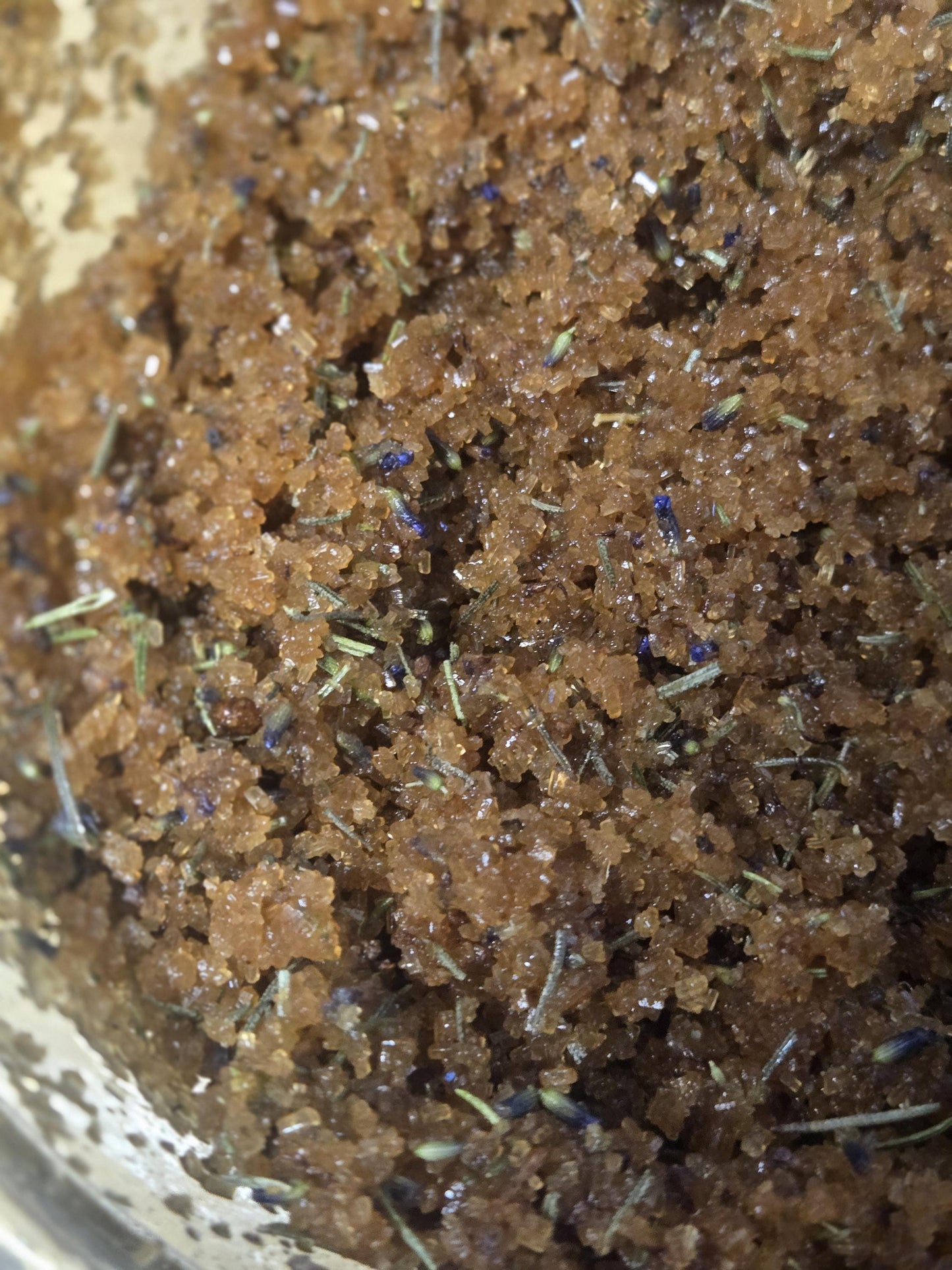 Lavender Rosemary Sugar Scrub – Natural Exfoliating Skincare with Rosemary-Infused Sunflower Oil