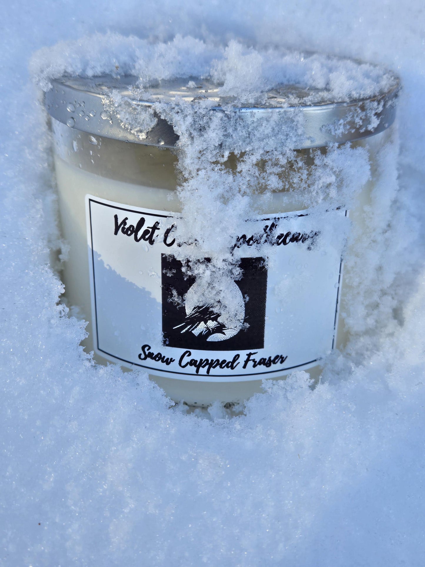 3-Wick Soy Candle | Snow Capped Fraser or Frosted Cranberry 14oz Scented Candle