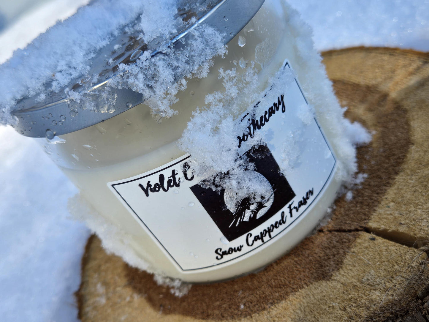3-Wick Soy Candle | Snow Capped Fraser or Frosted Cranberry 14oz Scented Candle