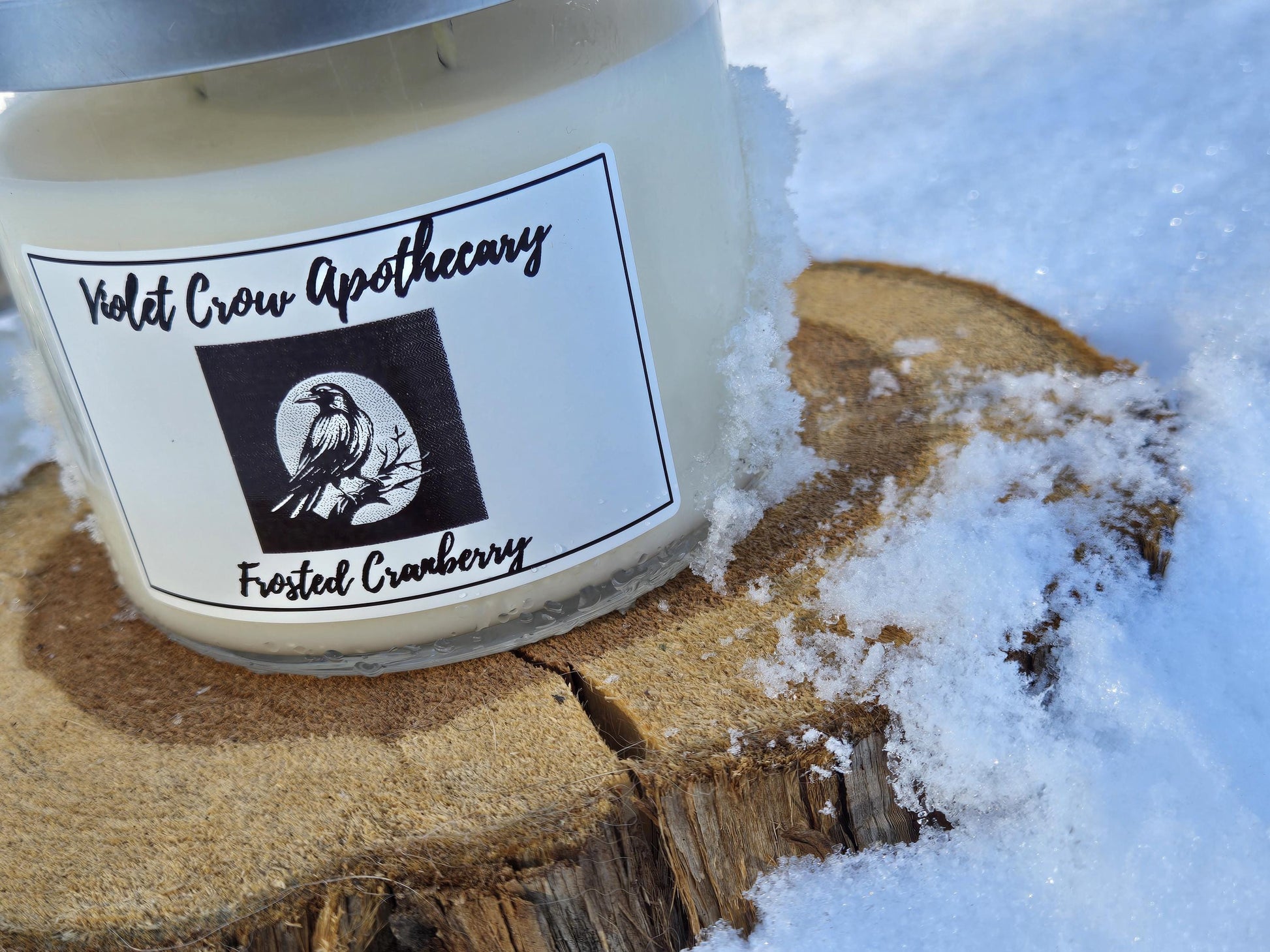3-Wick Soy Candle | Snow Capped Fraser or Frosted Cranberry 14oz Scented Candle