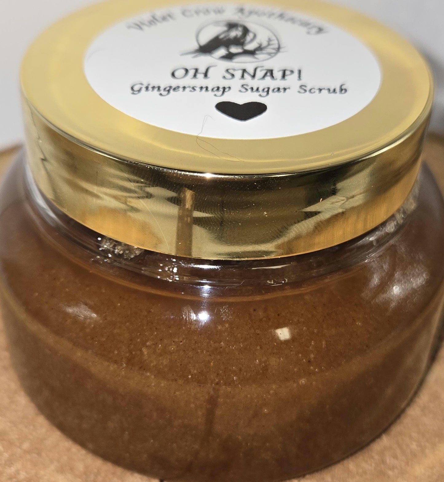 Gingersnap Sugar Scrub | Holiday Spiced Body Exfoliant