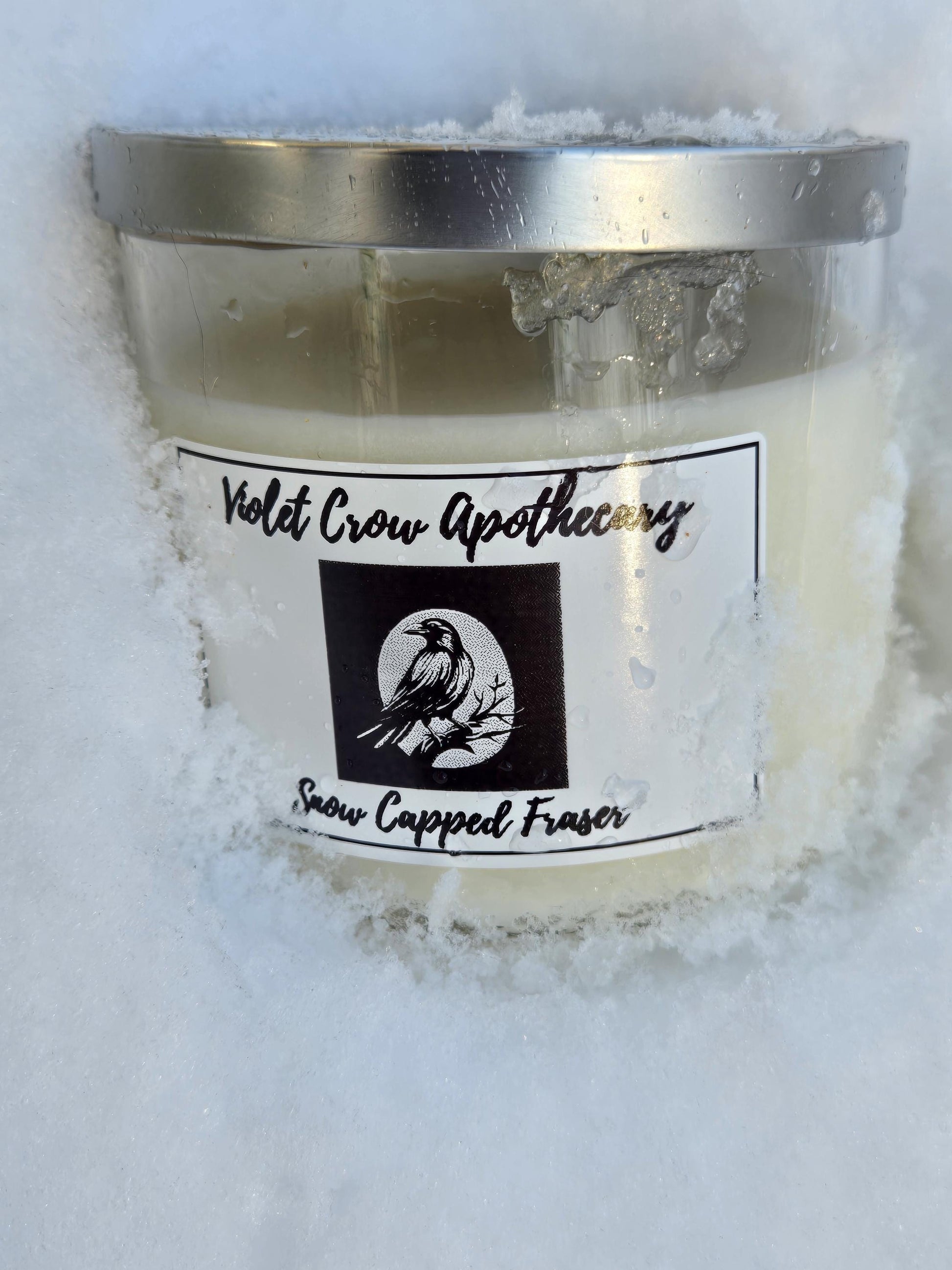 3-Wick Soy Candle | Snow Capped Fraser or Frosted Cranberry 14oz Scented Candle