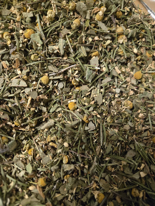 Breathe Easy Herbal Tea Blend | Mullein, Eucalyptus & Chamomile - Seasonal Wellness