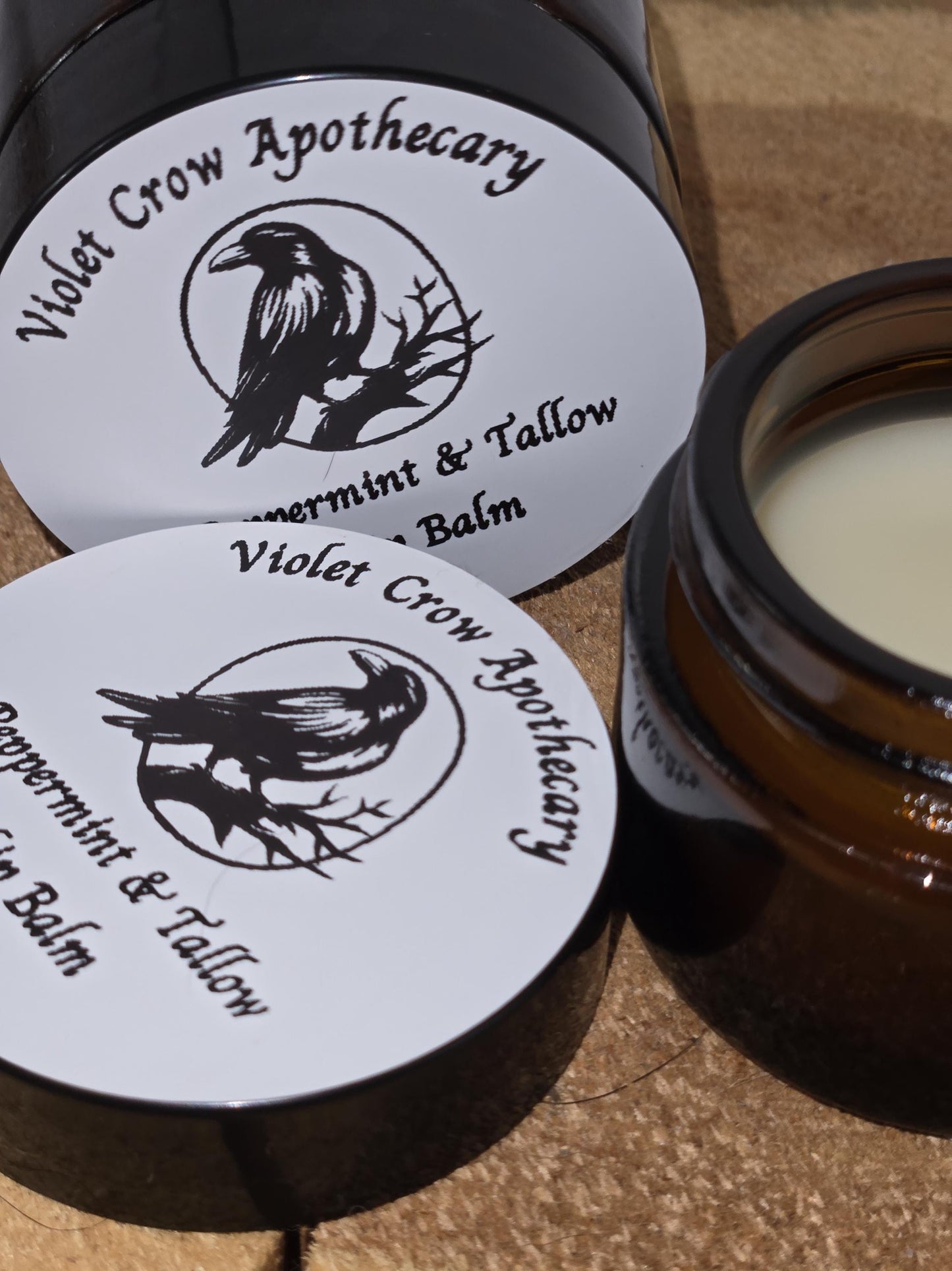 Peppermint & Rosehip Tallow Lip Balm | Natural Lip Moisturizer