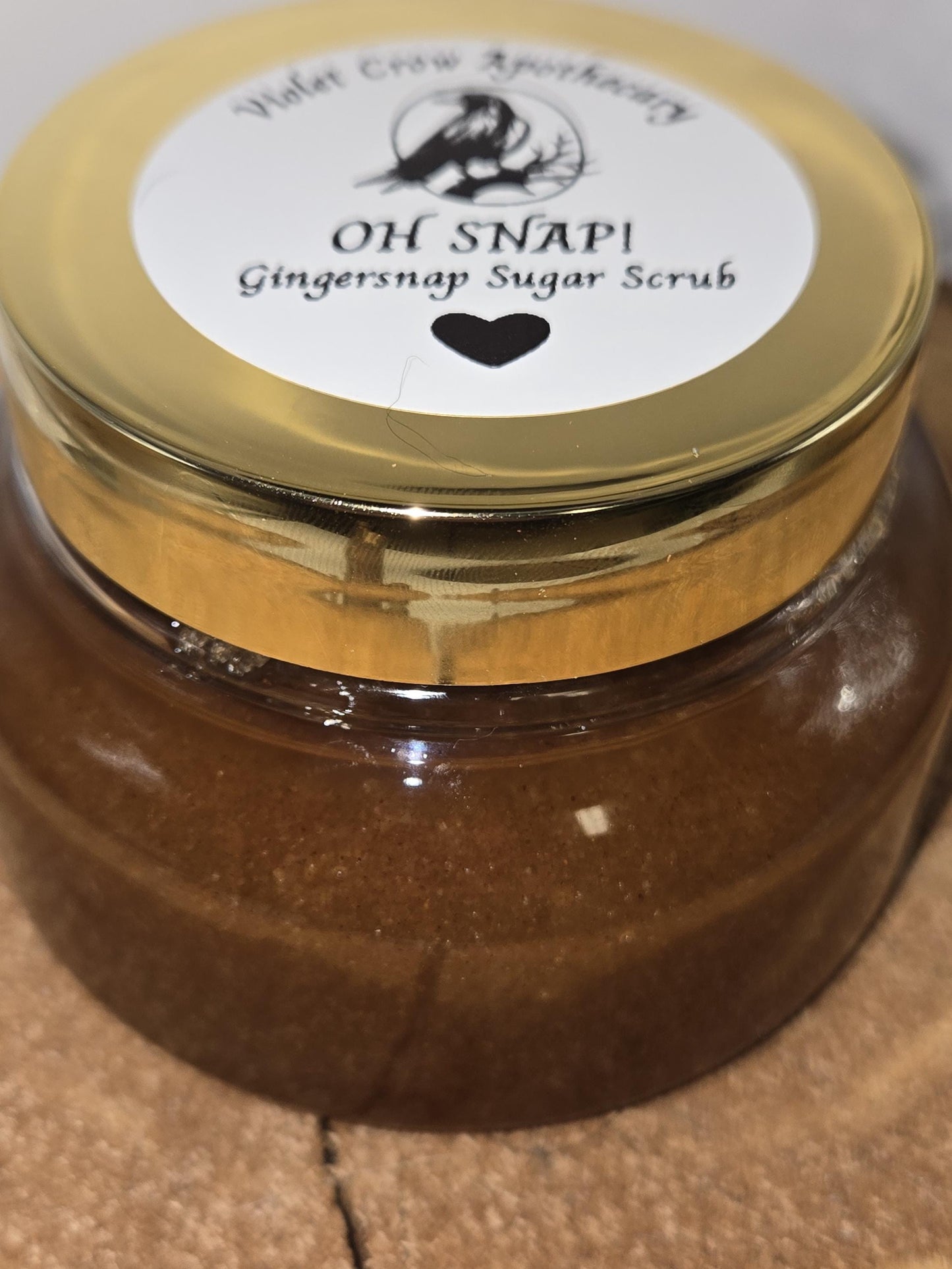 Gingersnap Sugar Scrub | Holiday Spiced Body Exfoliant