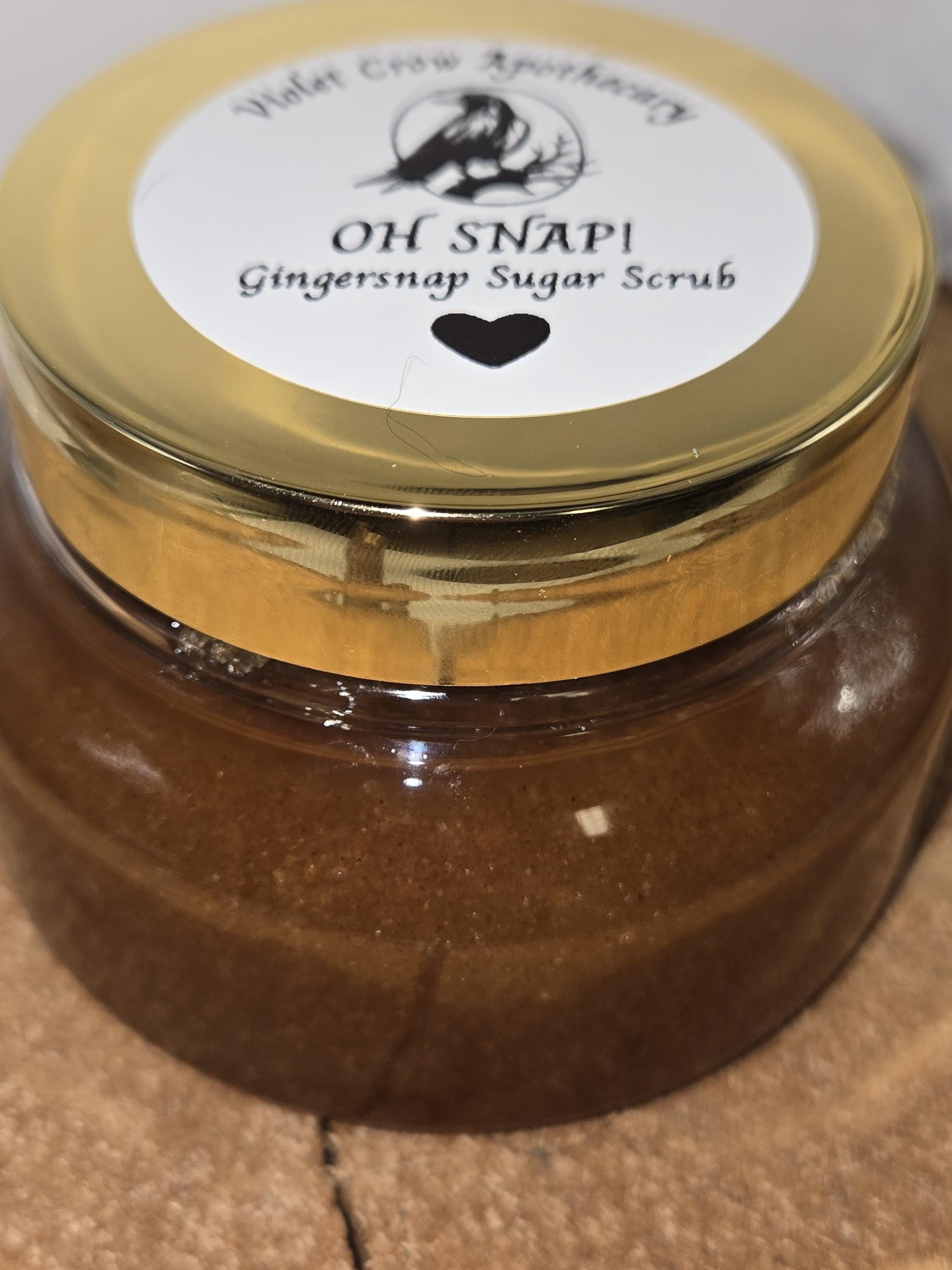 Gingersnap Sugar Scrub | Holiday Spiced Body Exfoliant
