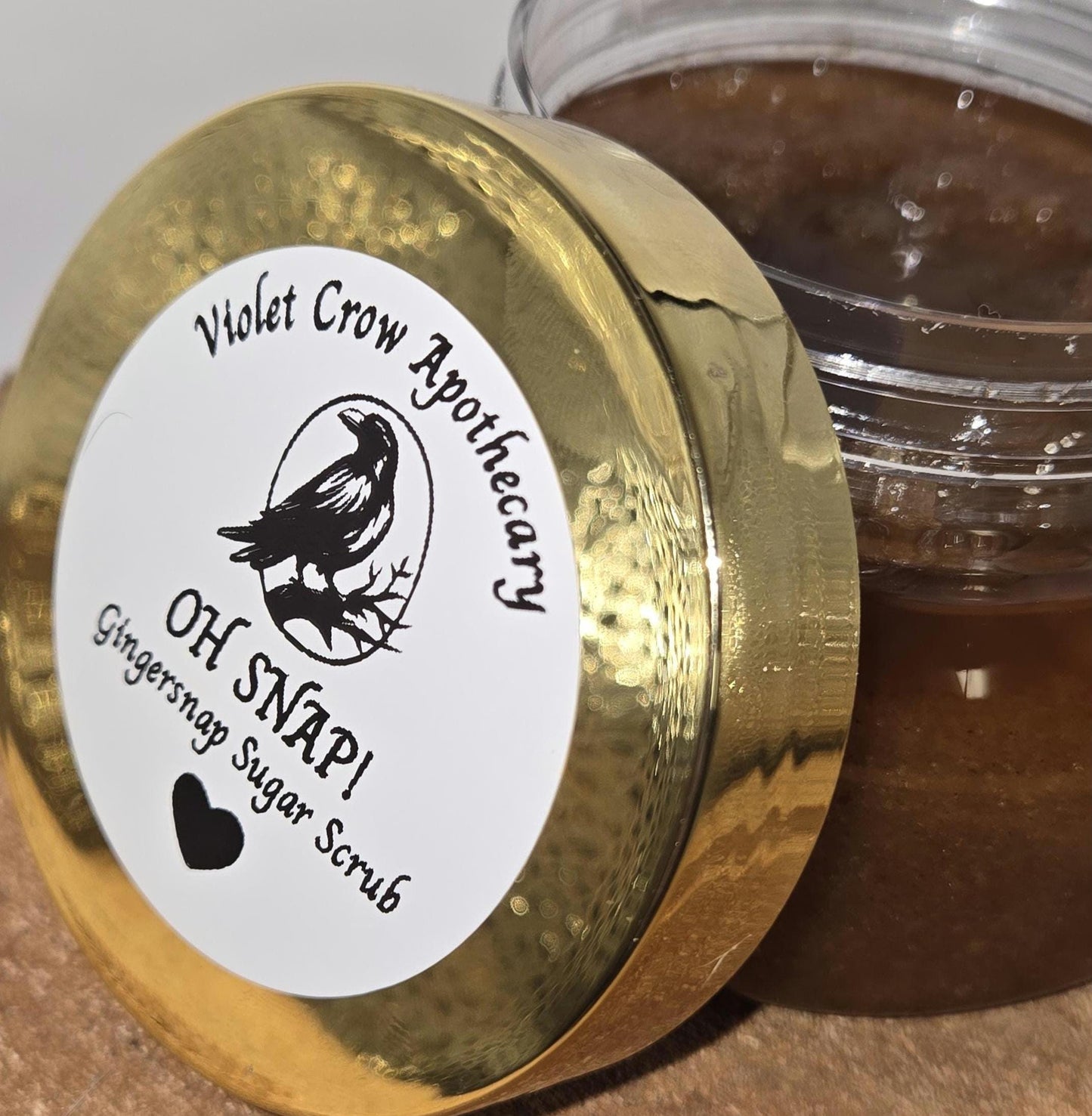 Gingersnap Sugar Scrub | Holiday Spiced Body Exfoliant