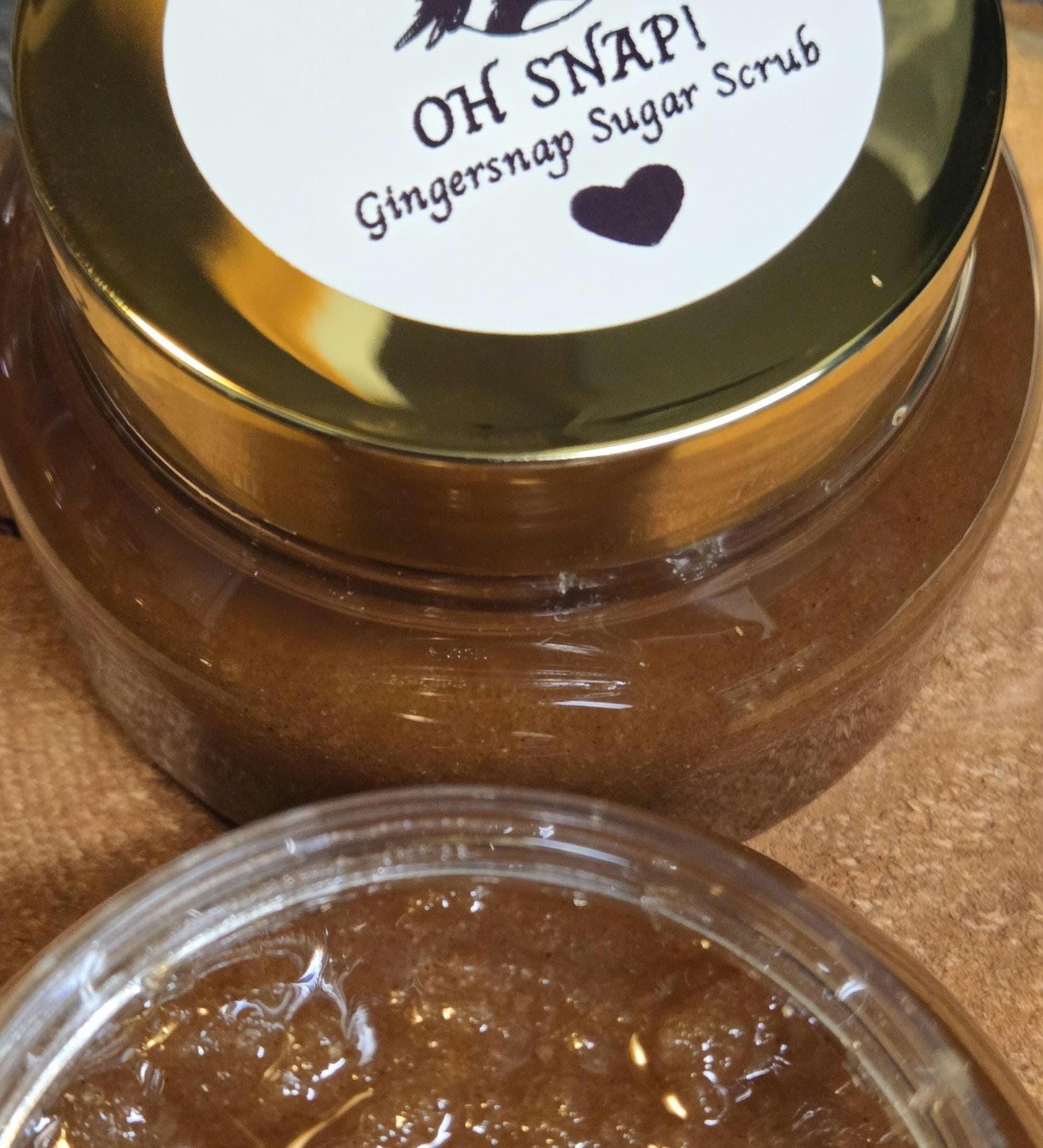 Gingersnap Sugar Scrub | Holiday Spiced Body Exfoliant
