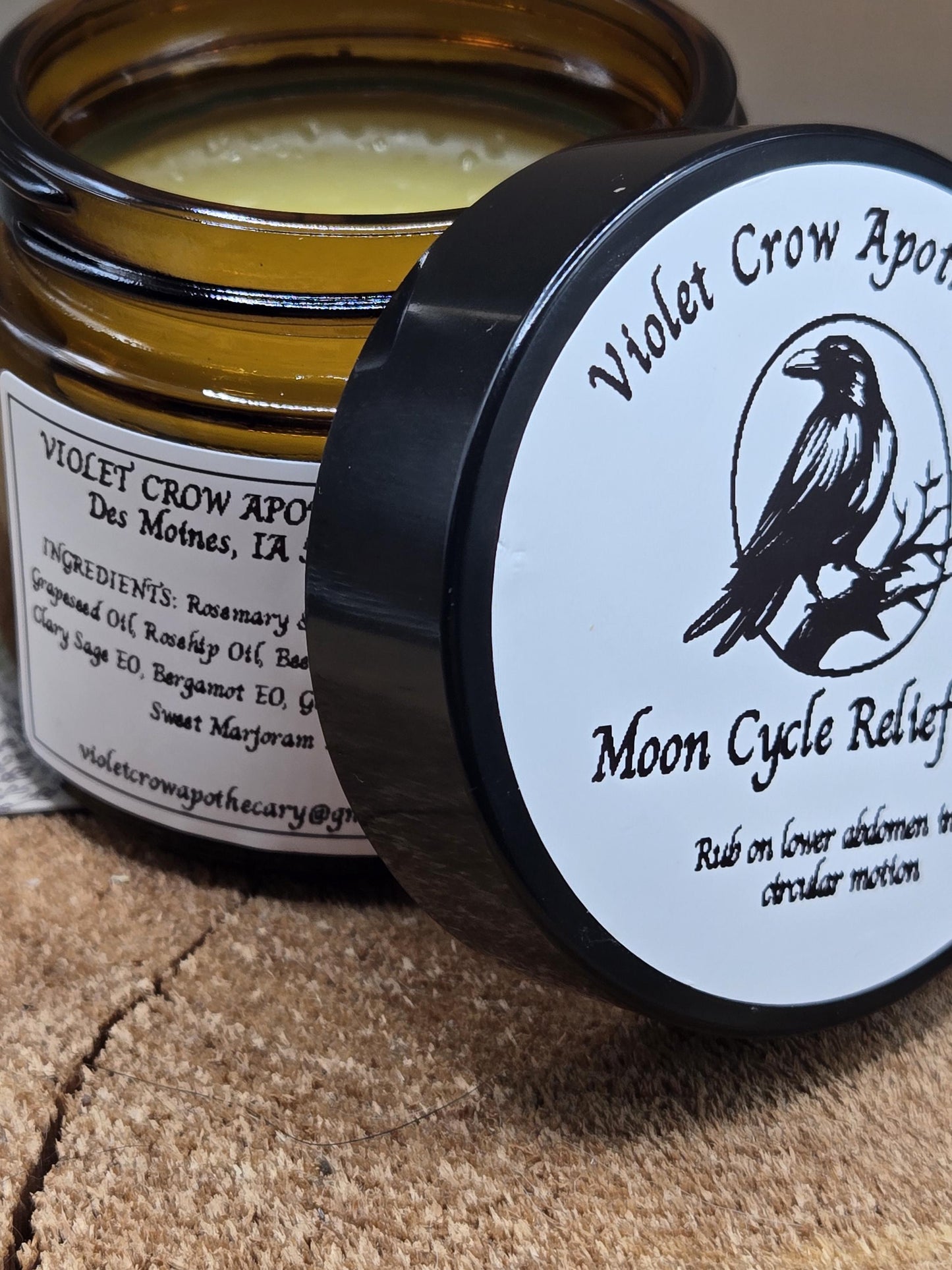 Moon Magic, Menstrual Relief, Natural Cycle Support Salve