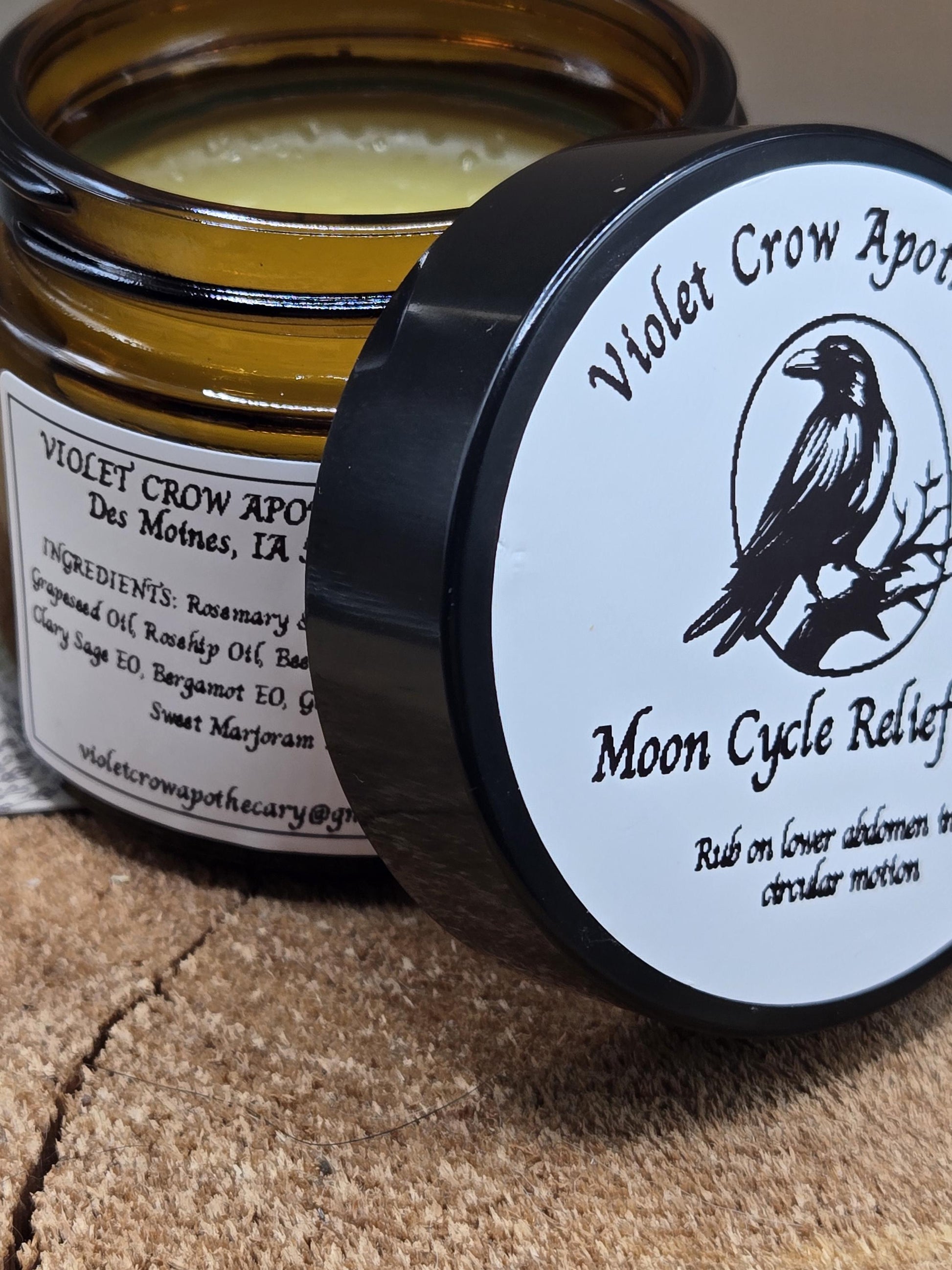 Moon Magic, Menstrual Relief, Natural Cycle Support Salve