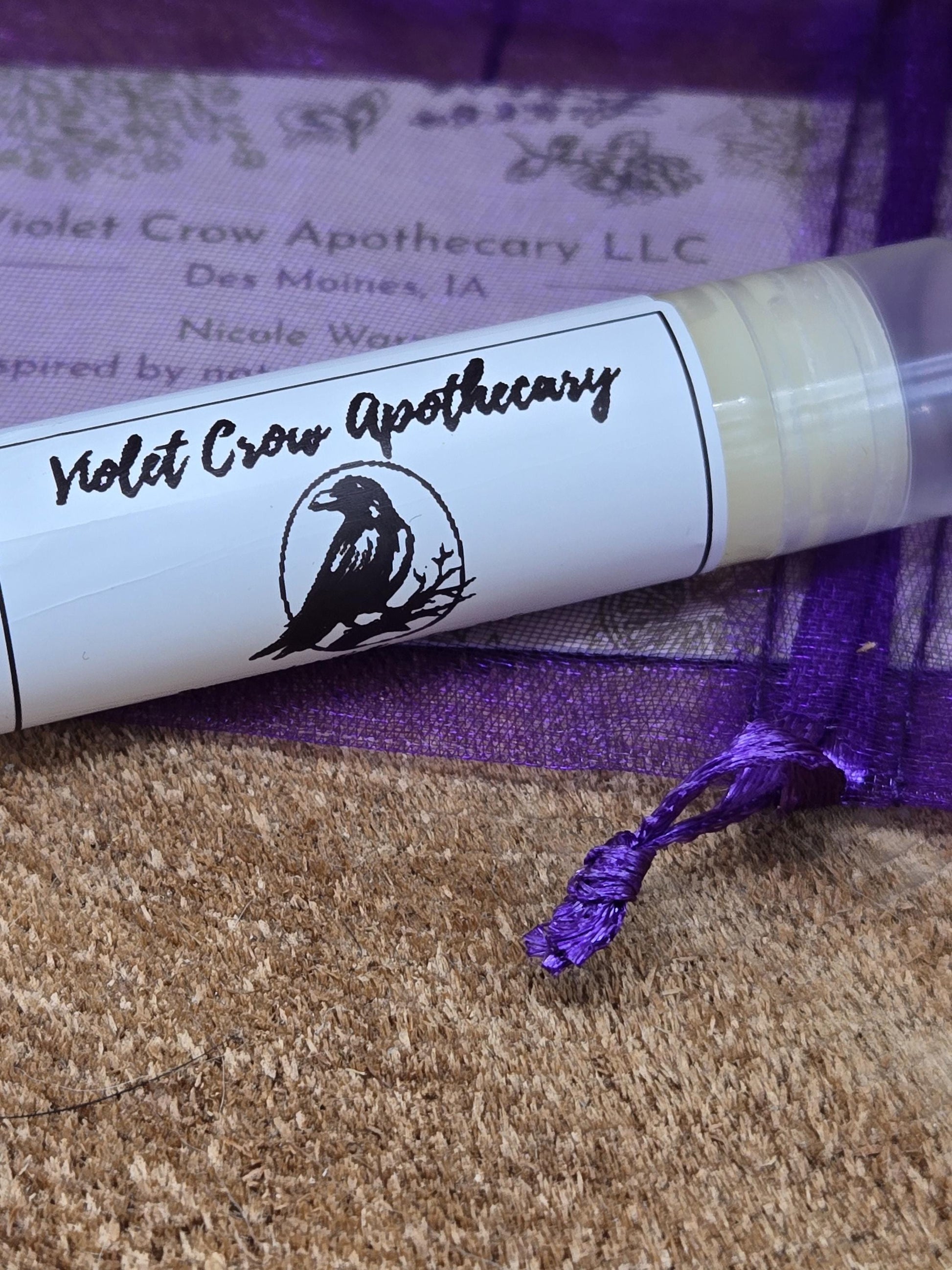 Peppermint Tallow Lip Balm | Natural Beeswax, Vitamin E (1oz Jar or Tube)