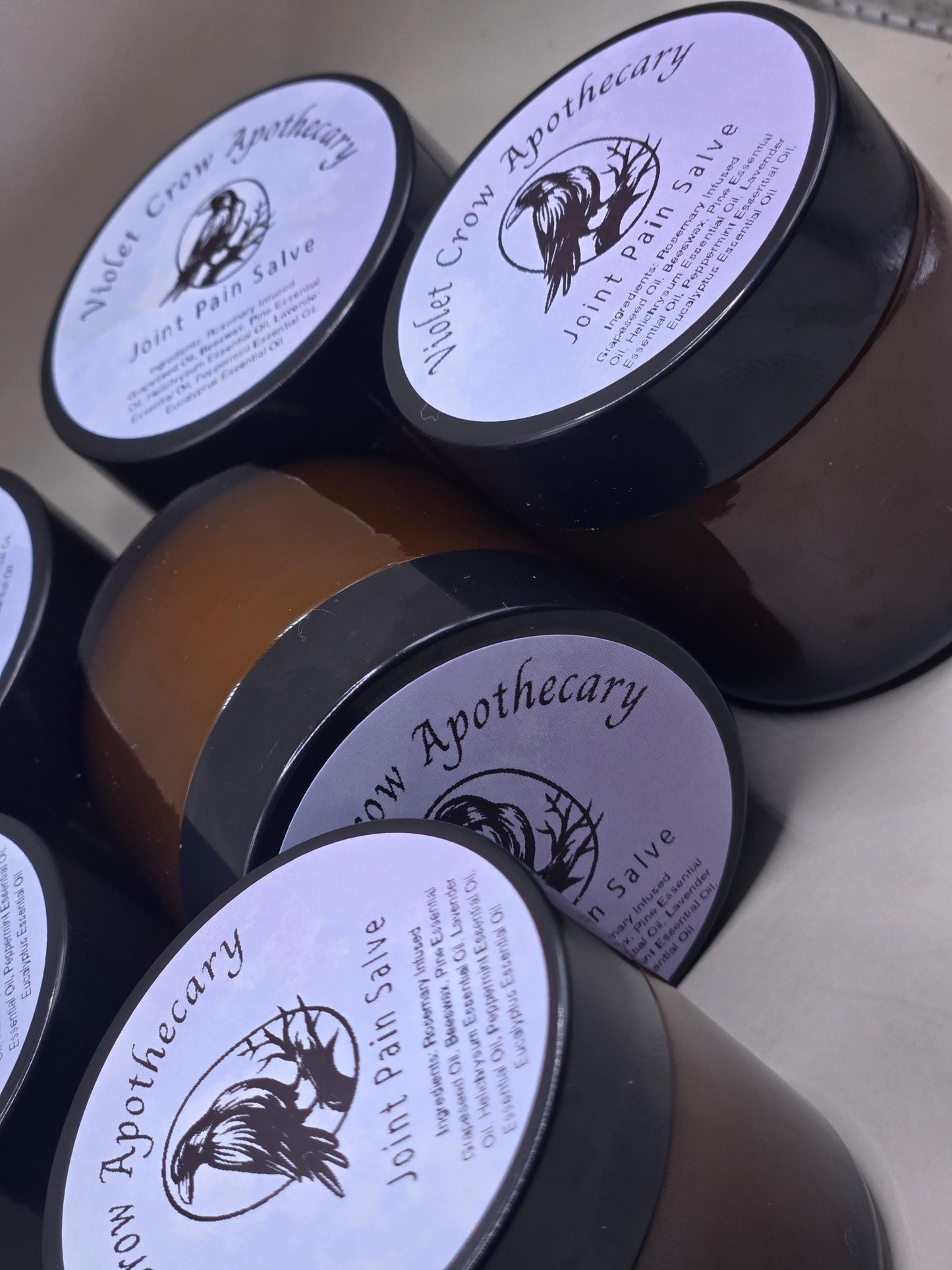 Herbal Joint Support Salve | Botanical Balm Natural, Comfort for Stiff Joints | 2oz