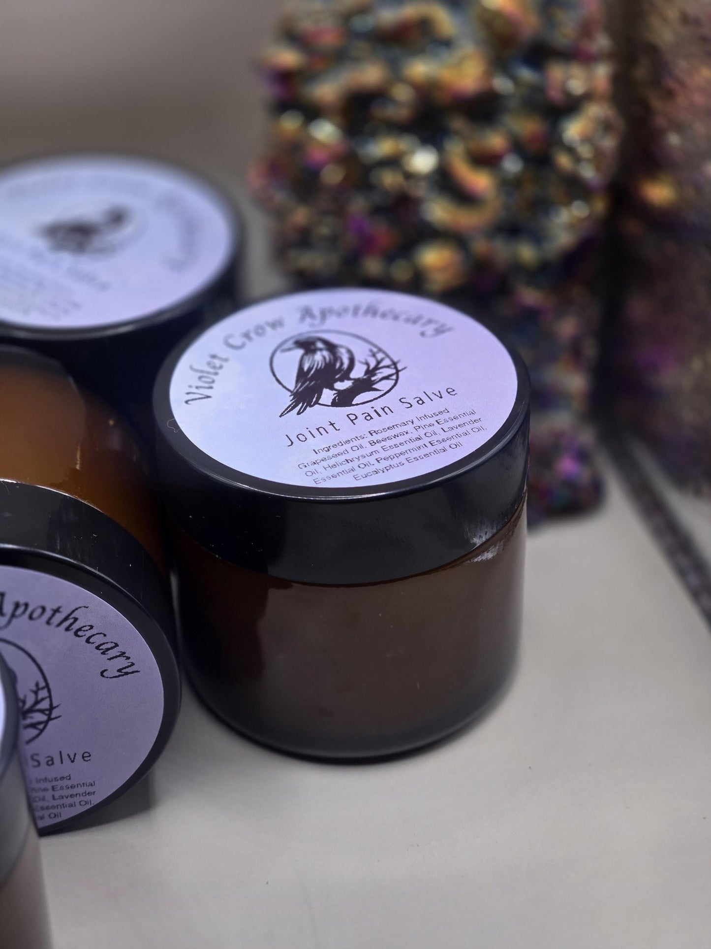 Herbal Joint Support Salve | Botanical Balm Natural, Comfort for Stiff Joints | 2oz