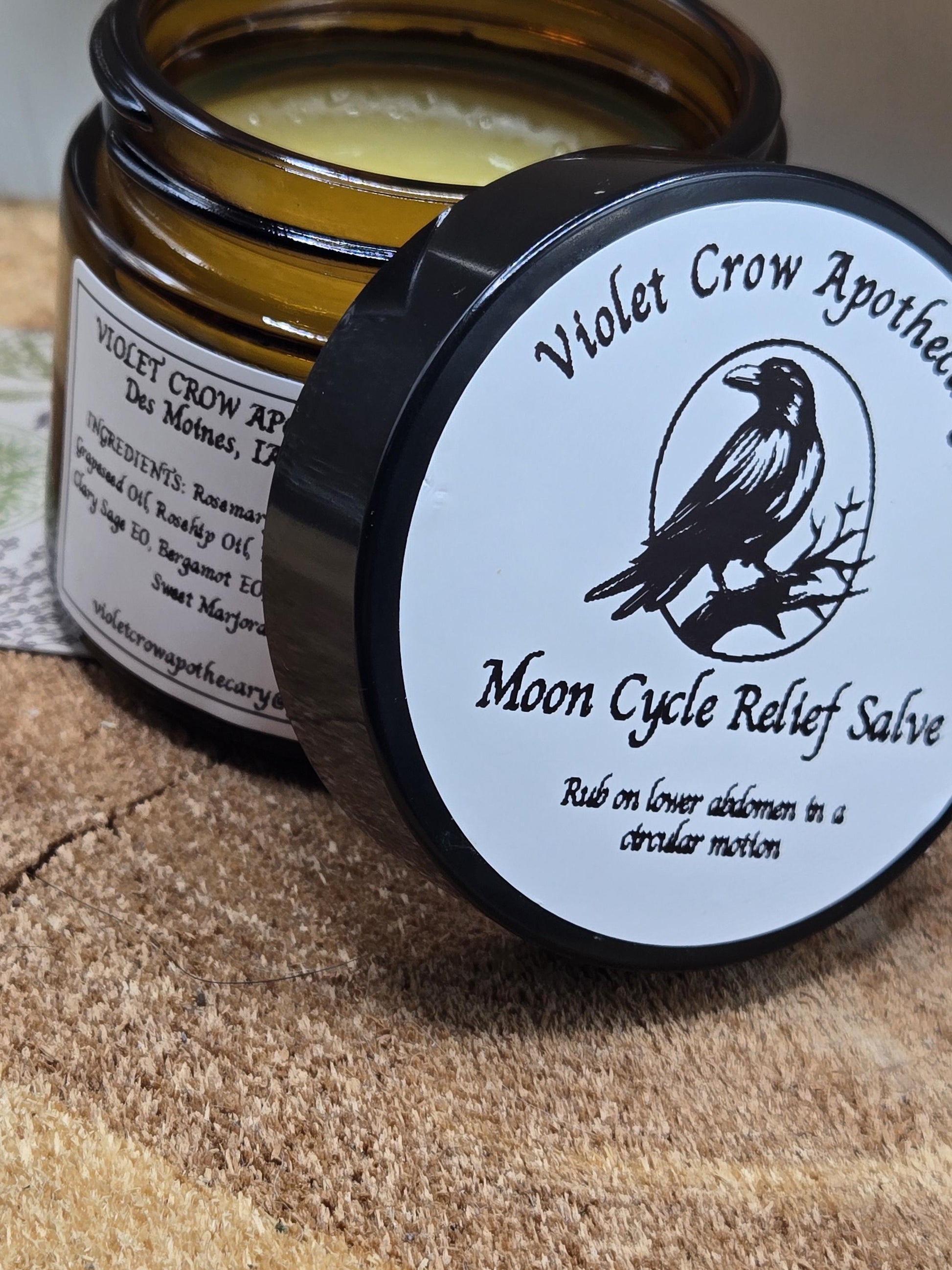 Moon Magic, Menstrual Relief, Natural Cycle Support Salve