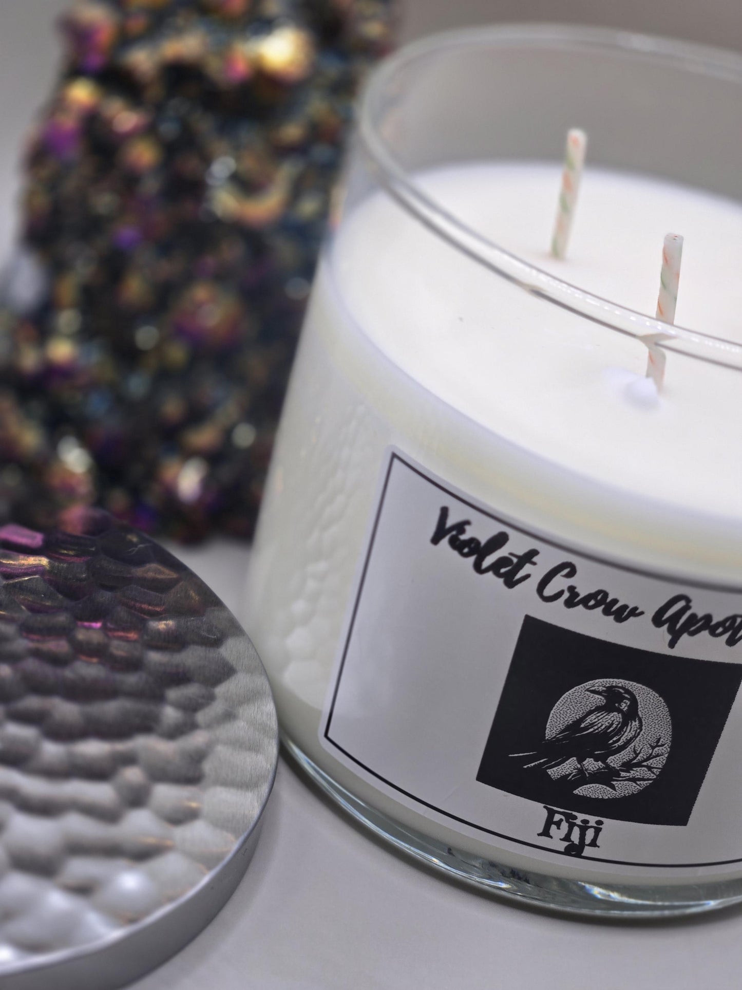 Aromatherapy Soy Candle: 14oz 3-Wick, Scented