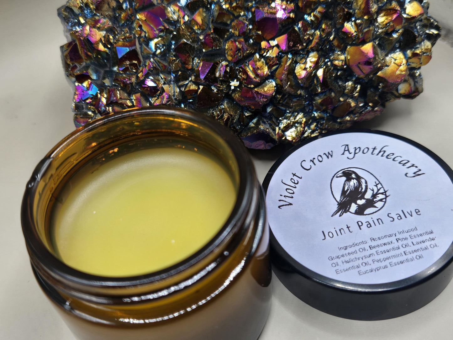 Herbal Joint Support Salve | Botanical Balm Natural, Comfort for Stiff Joints | 2oz