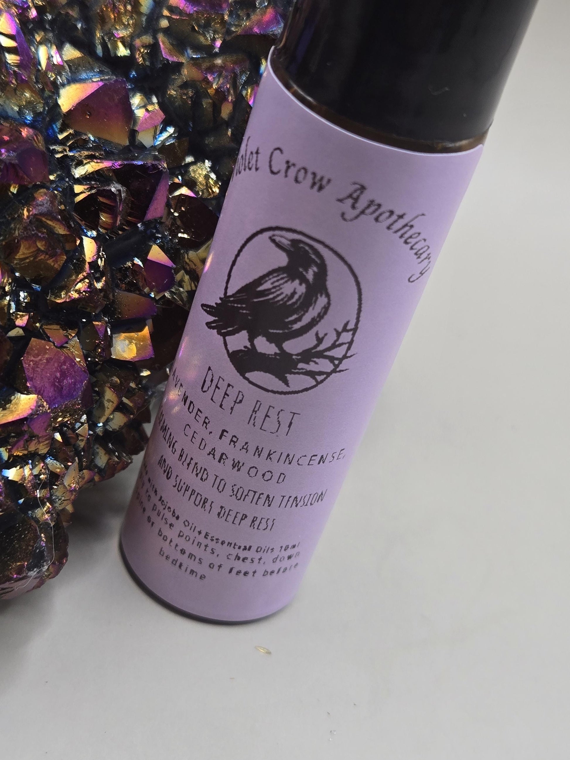 Essential Oil Roller Collection – Botanical Aromatherapy Blends for Energy, Calm, Focus & Ritual | 10ml Roll-Ons