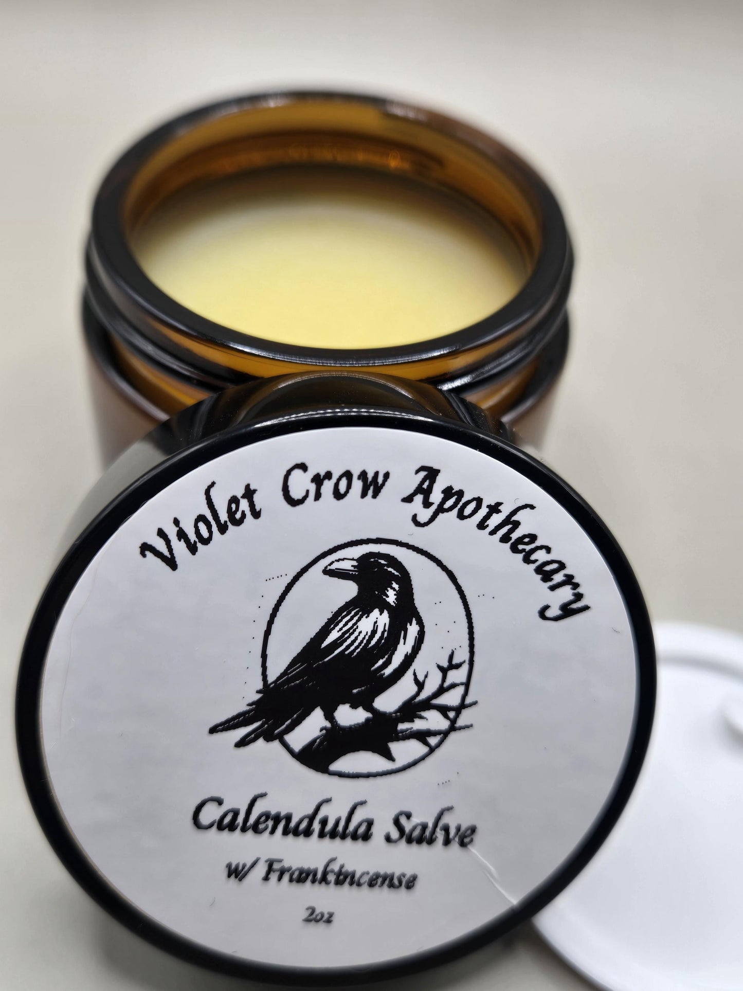 Calendula Frankincense Salve: Calendula Infused, Organic Beeswax
