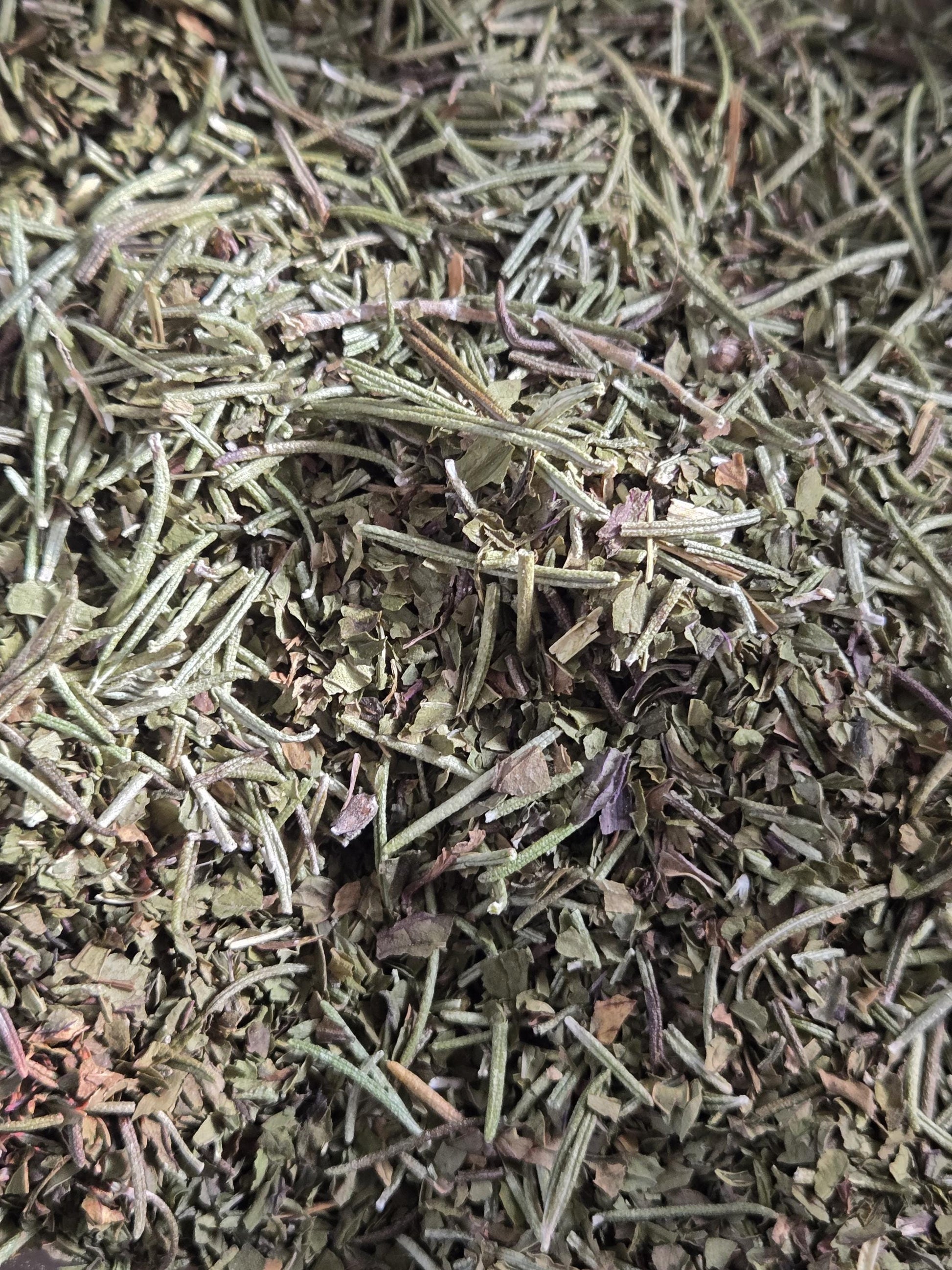 Mintally Focused Herbal Tea – Rosemary Peppermint Clarity Blend (Optional Caffeine-Free)