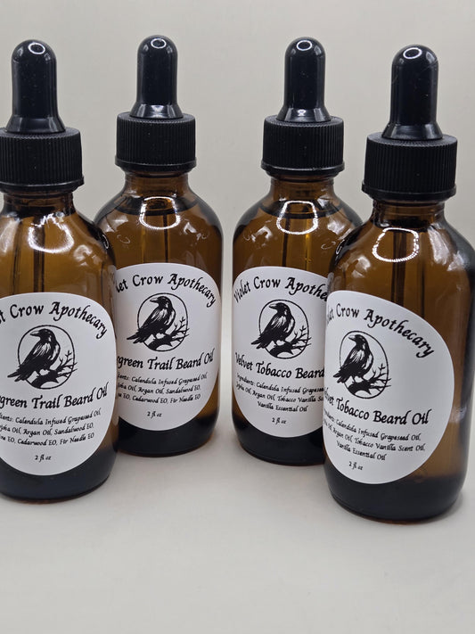 Evergreen Sandalwood Beard Oil – Natural Beard Conditioning Oil
