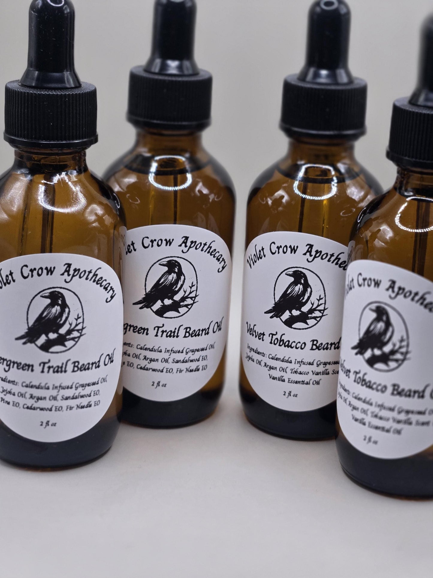 Velvet Tobacco Beard Oil – Tobacco Vanilla Beard Oil – Natural Beard Conditioning Oil – Handmade Men’s Grooming – Botanical Beard Care