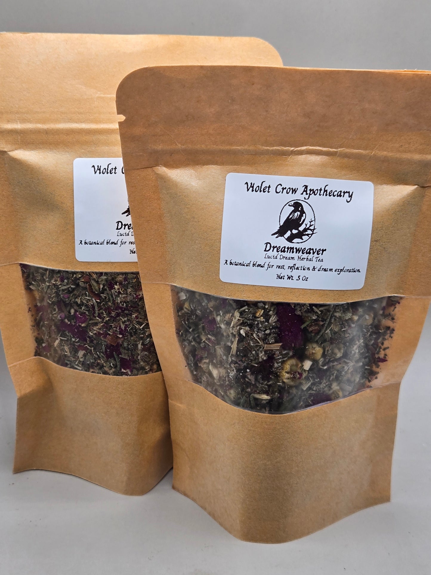Dreamweaver Herbal Tea | Lucid Dreaming Tea | Sleep & Dream Support Blend | Mugwort Chamomile Tea | Relaxation Night Ritual Tea