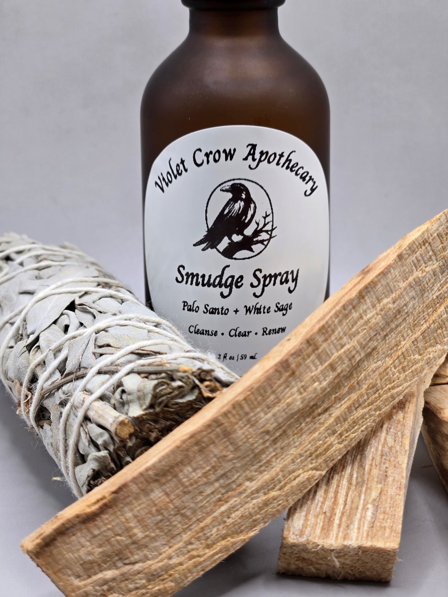 Palo Santo + White Sage Smudge Spray