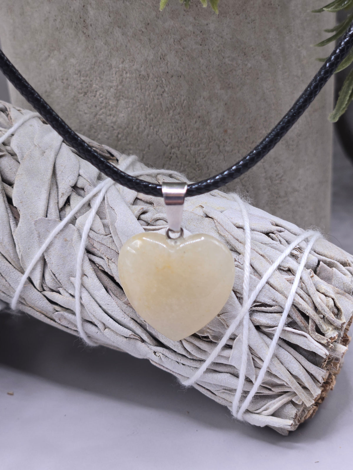 Heart Stone Necklace