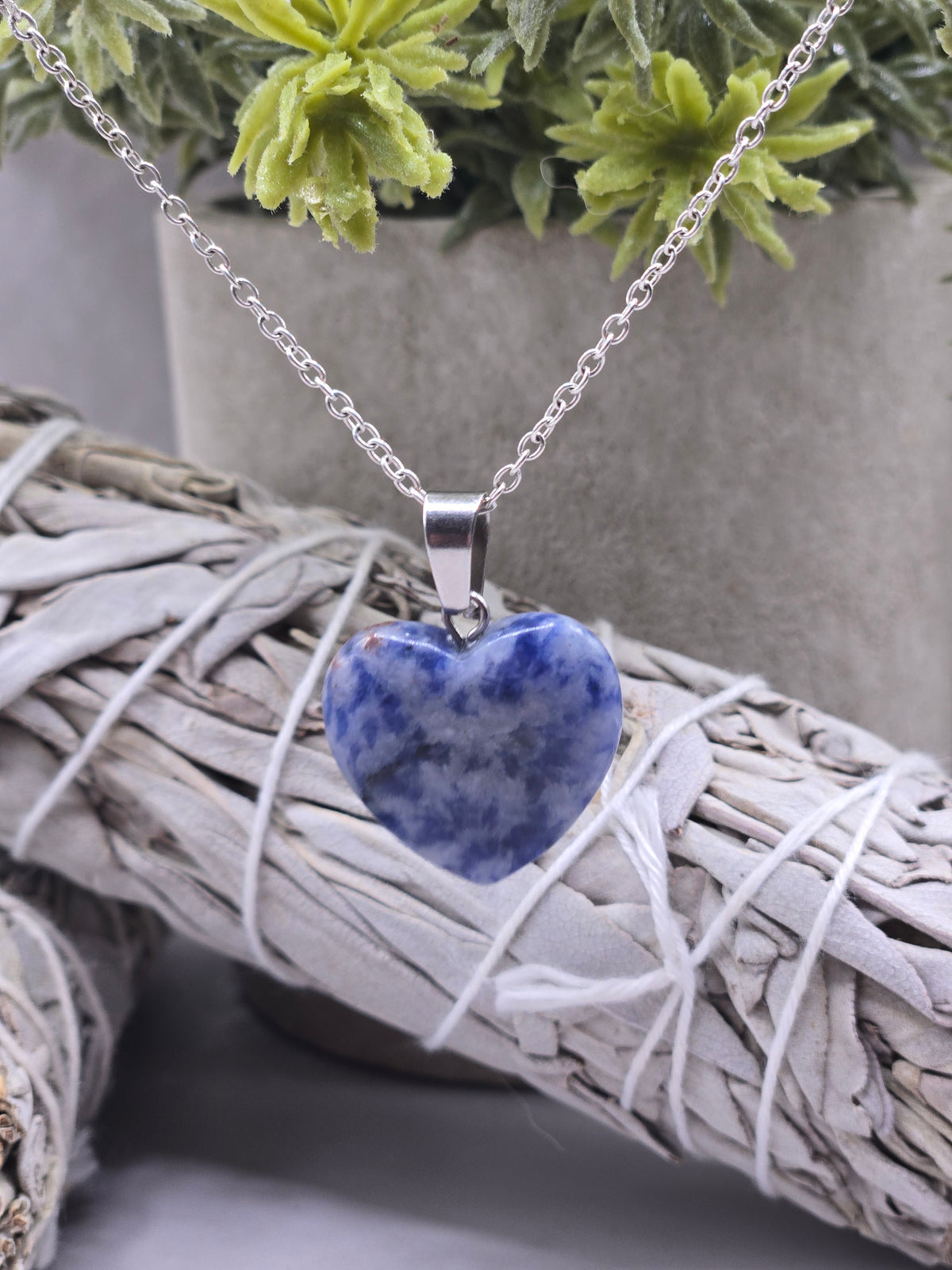 Heart Stone Necklace