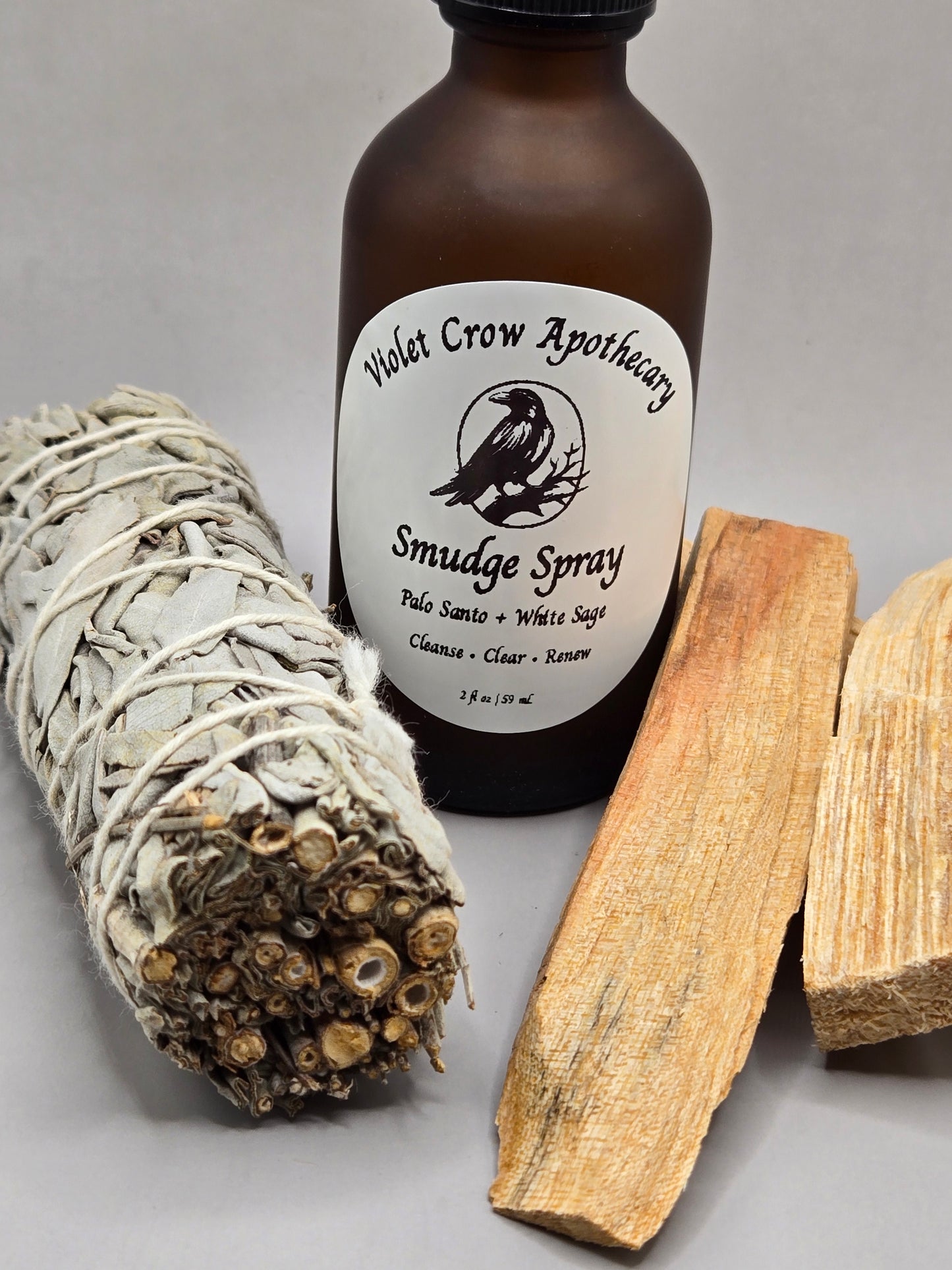 Palo Santo + White Sage Smudge Spray