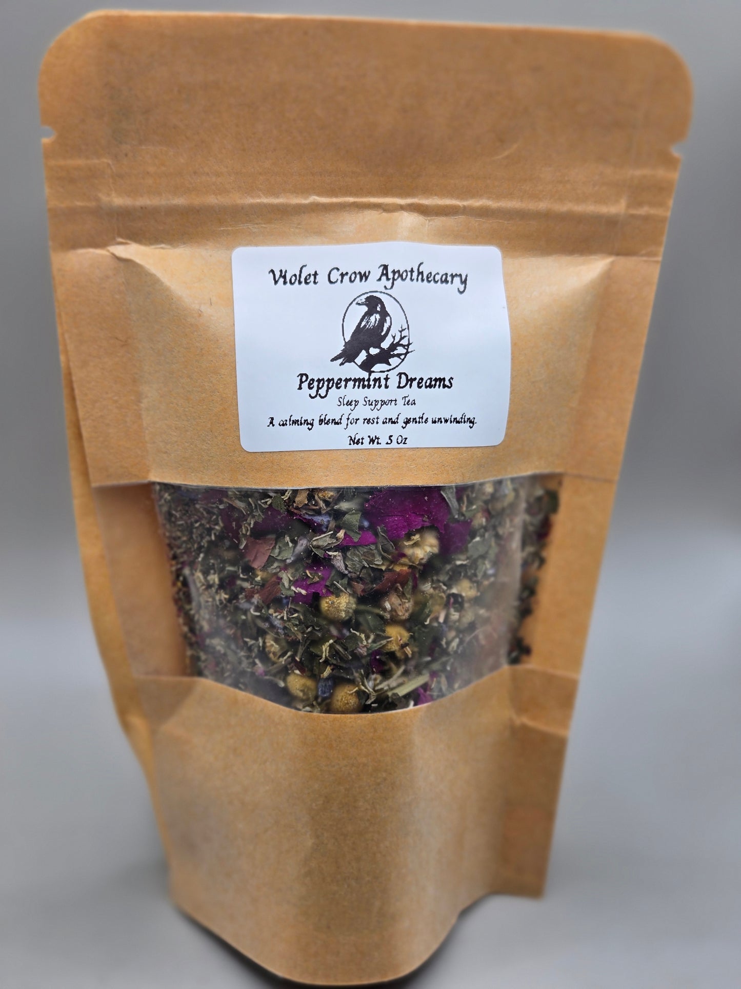 Calming Herbal Blends – Calming Nights or Peppermint Dreams | Relaxing Loose Leaf Tea – 1oz