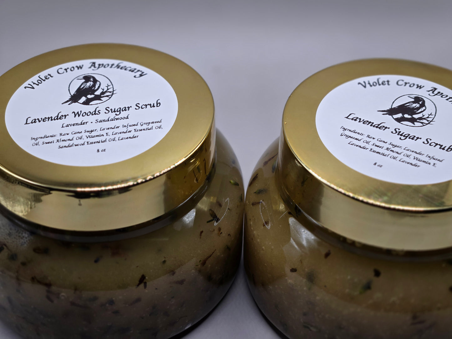 Lavender Infused Sugar Scrubs