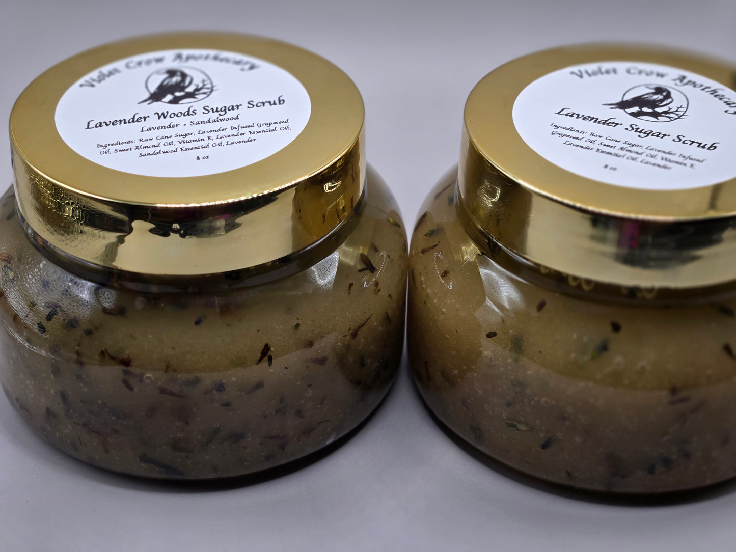 Lavender Infused Sugar Scrubs