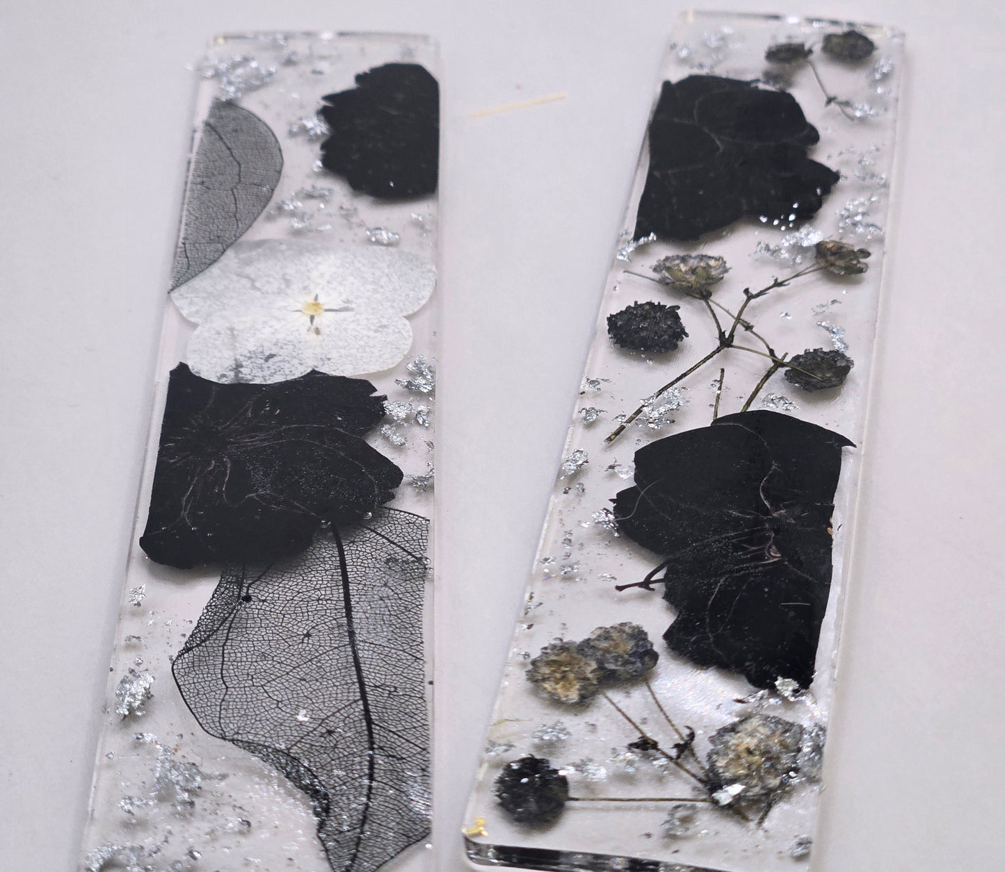 Pressed Flower Resin Bookmark – Handmade Botanical Gift