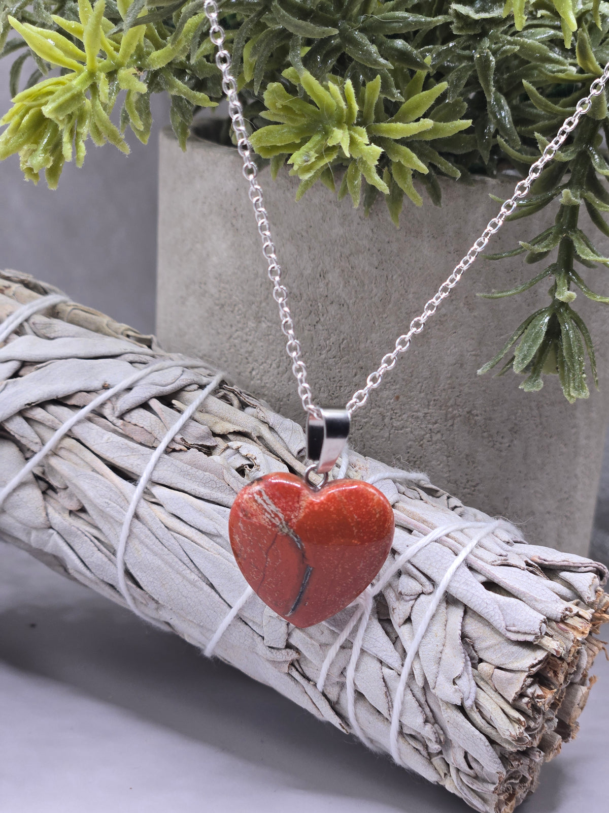 Heart Stone Necklace