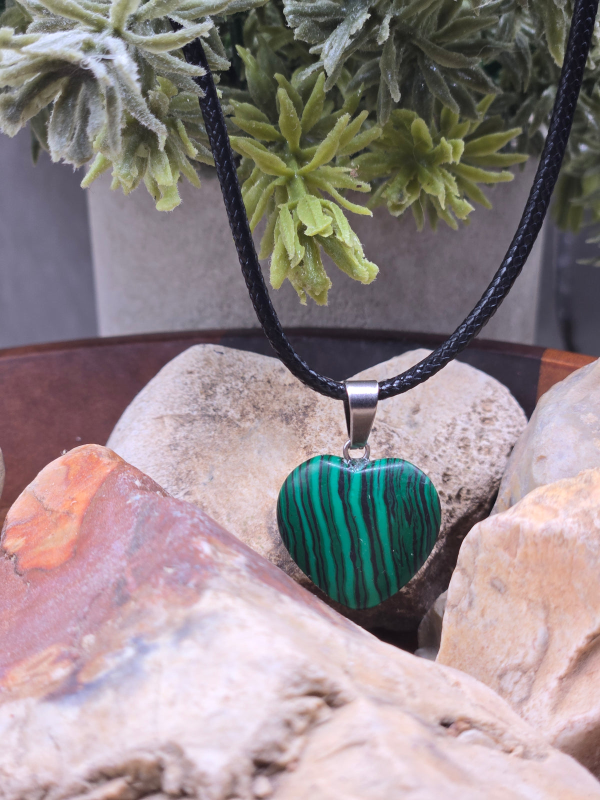 Heart Stone Necklace