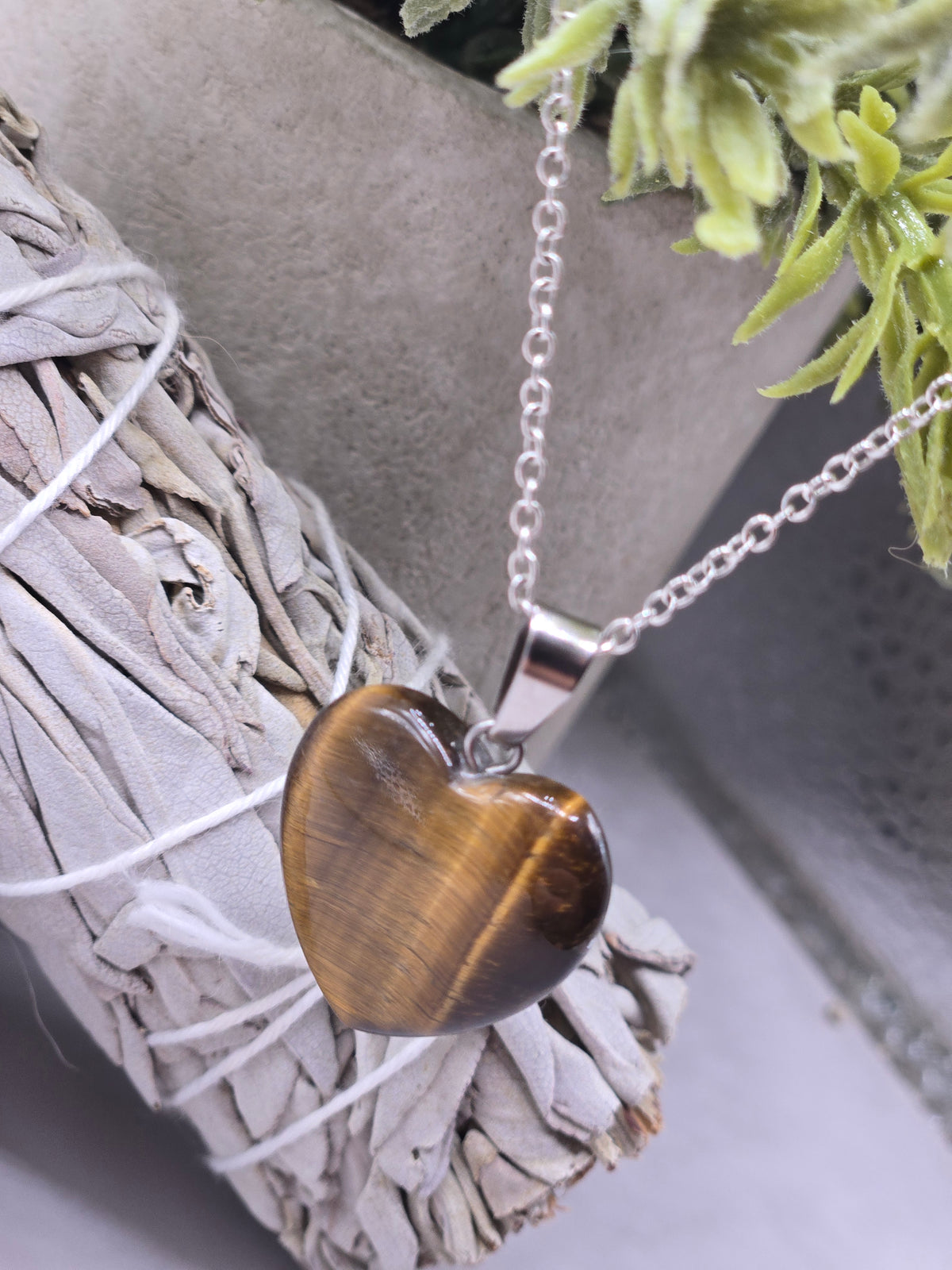 Heart Stone Necklace
