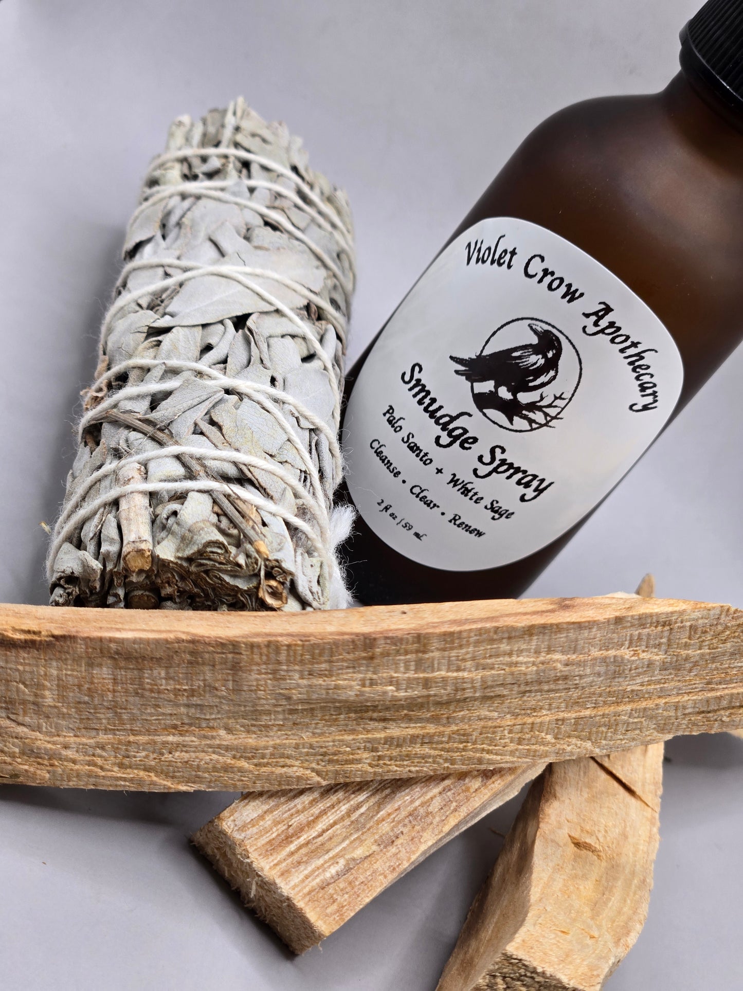 Palo Santo + White Sage Smudge Spray